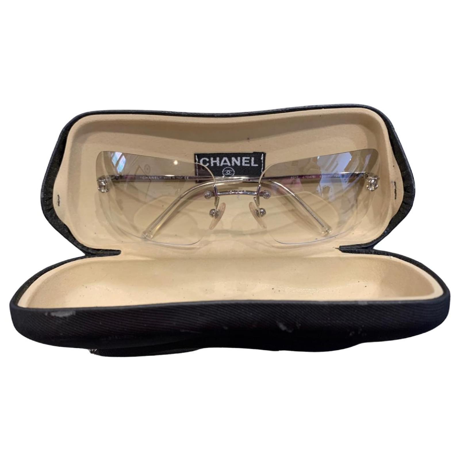Chanel sunglasses Silvery Acetate ref.838927 - Joli Closet