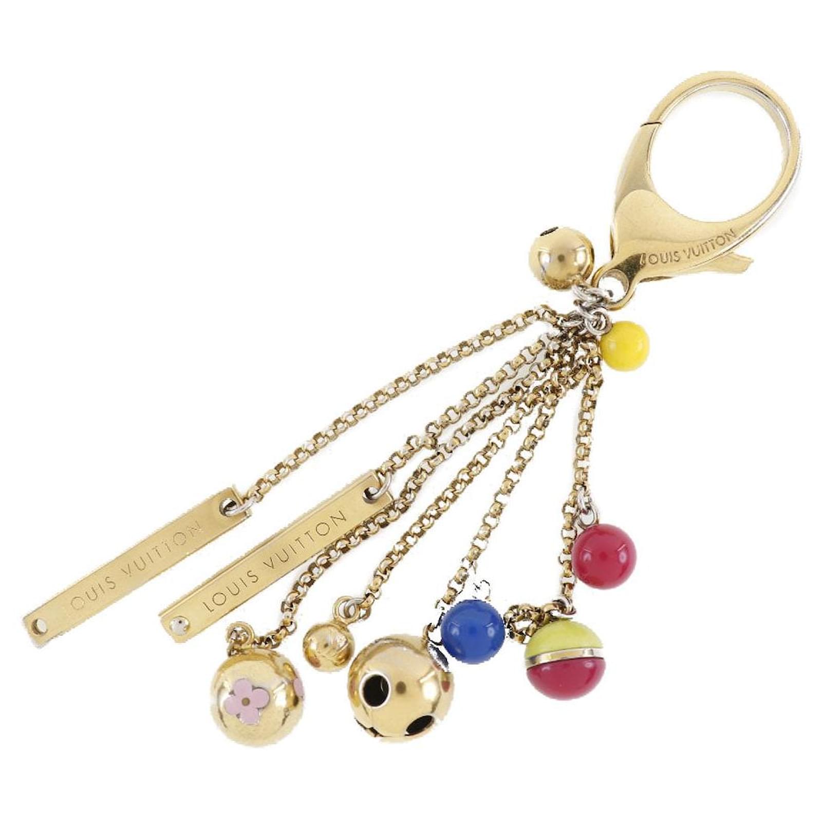 Louis Vuitton Bijoux de sac chaîne et porte clés Golden Metal ref.839241 -  Joli Closet