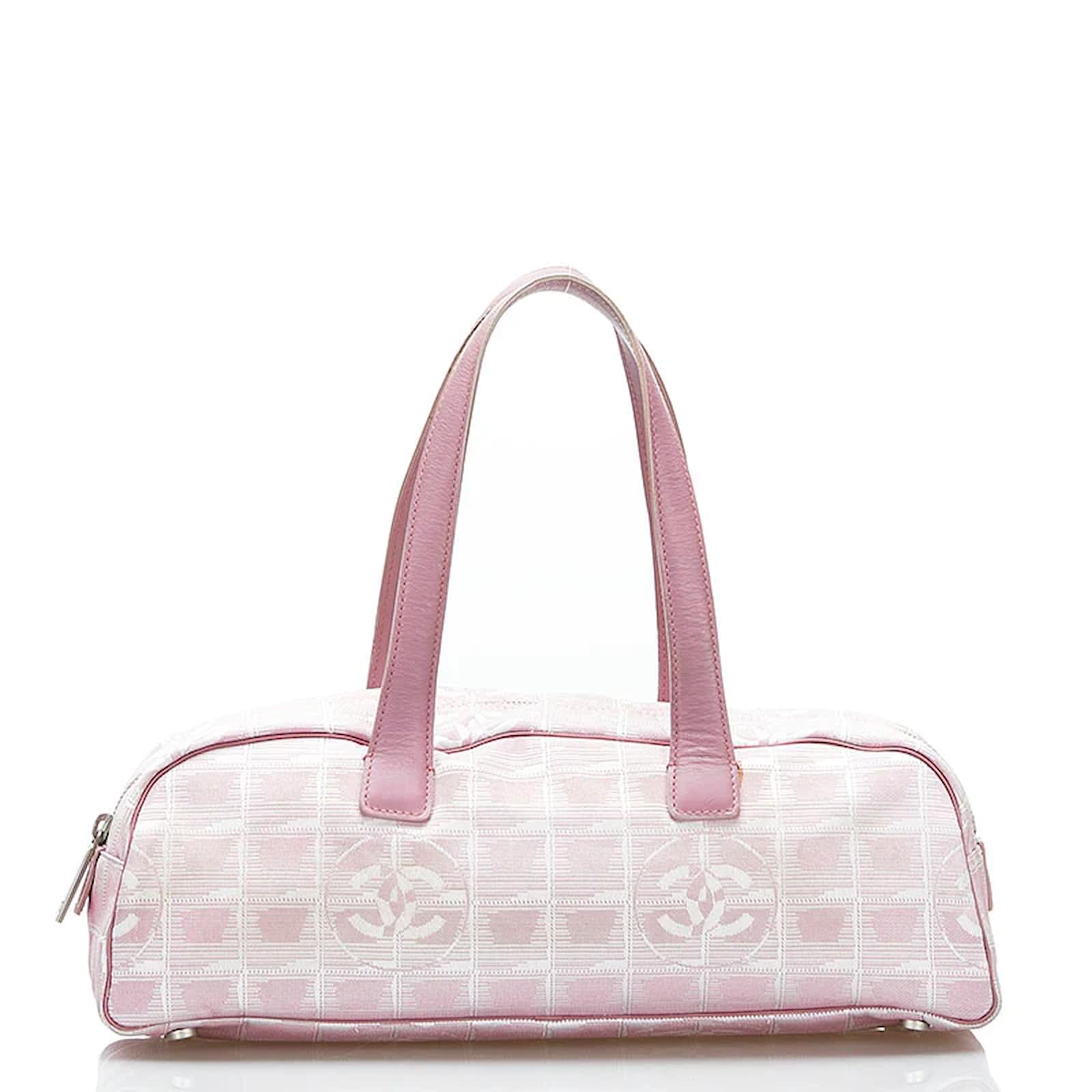 Chanel New Travel Line Mini Boston Bag Pink ref.JC839942 (Sold