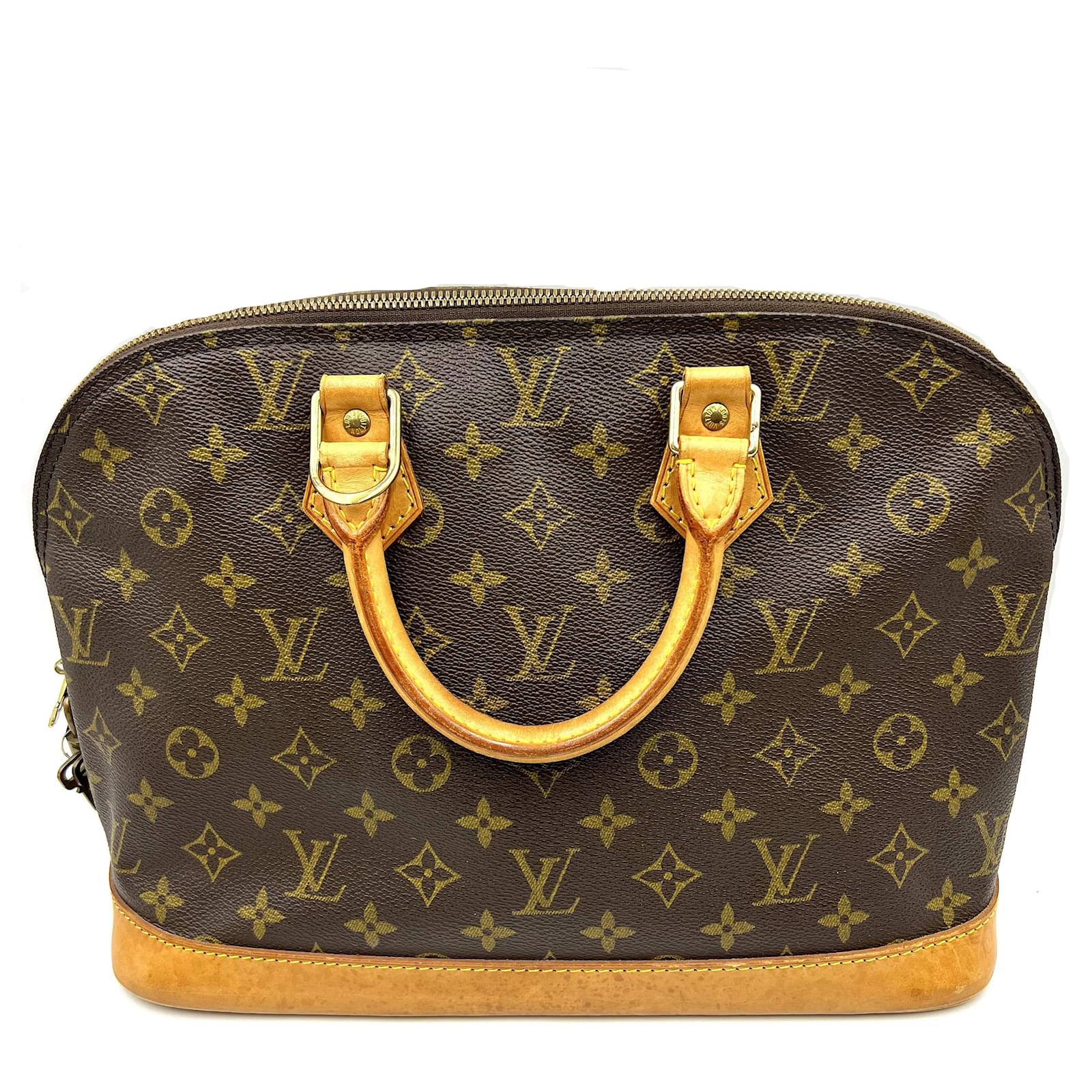 Louis Vuitton Vintage - Monogram Alma PM Bag - Brown - Monogram