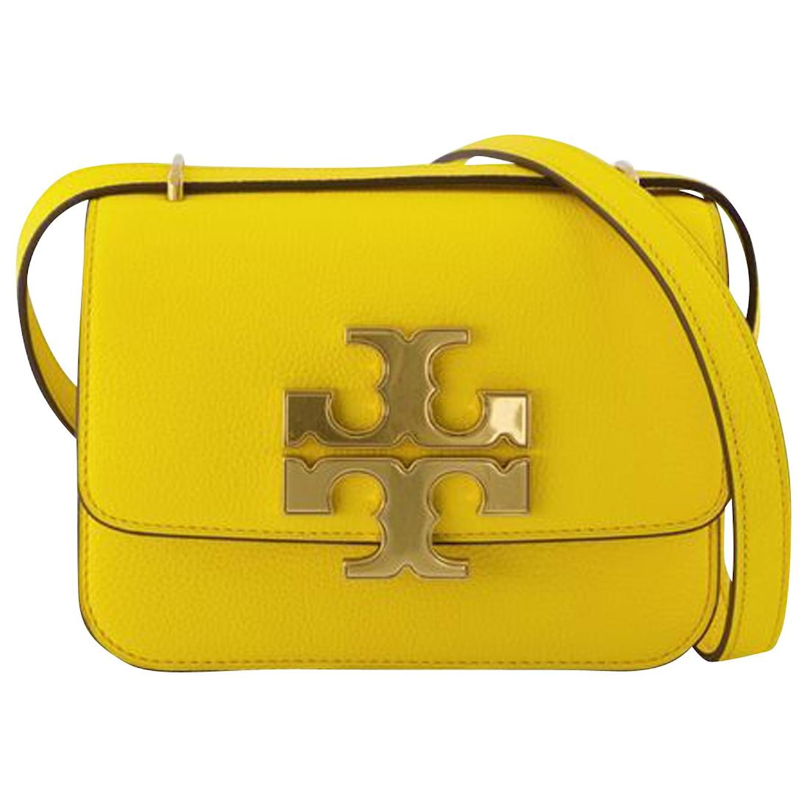 Small Eleanor Crossbody Bag - Tory Burch - Yellow - Leather ref.840856 -  Joli Closet