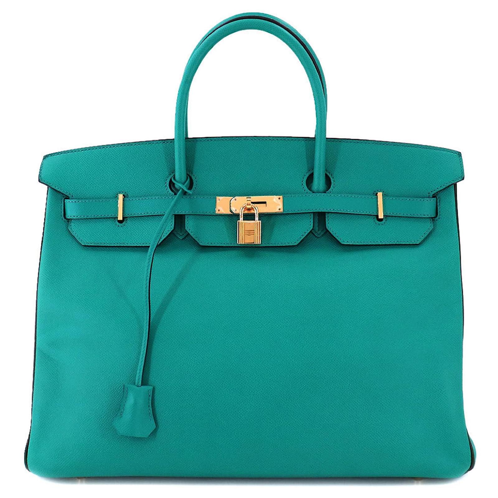 Hermès HERMES BIRKIN Green Leather ref.841663 - Joli Closet