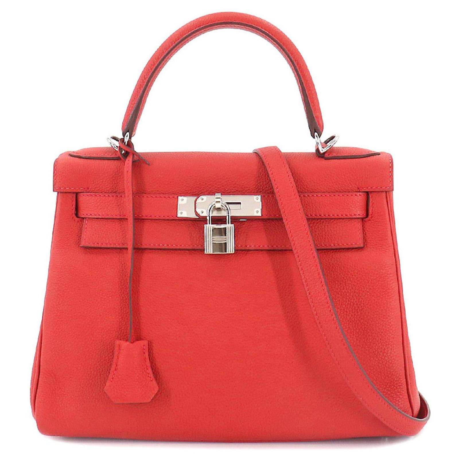 Hermès hermes kelly Red Leather ref.841741 - Joli Closet