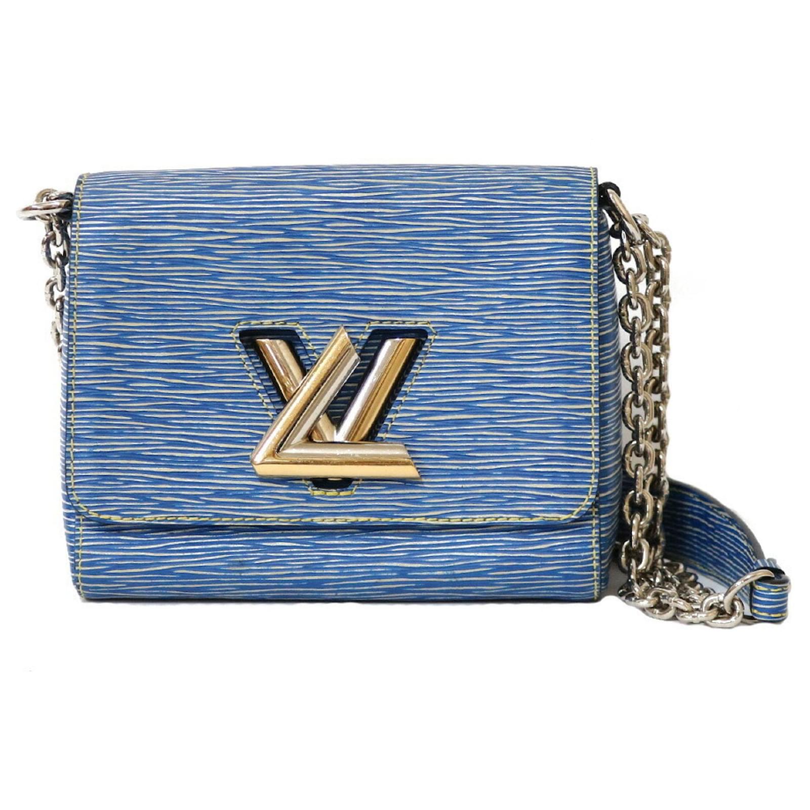 Louis Vuitton Twist Blue Leather ref.842082 - Joli Closet
