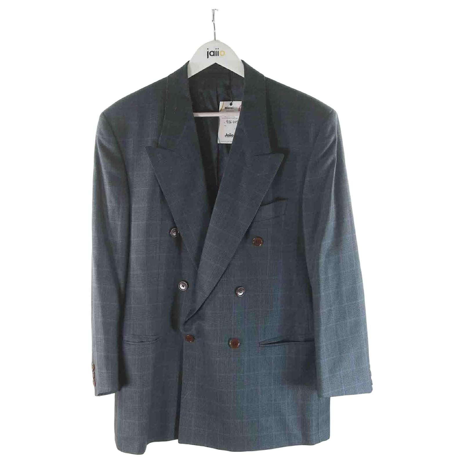 Hugo Boss XXL jacket Green Wool ref.842495 Joli Closet