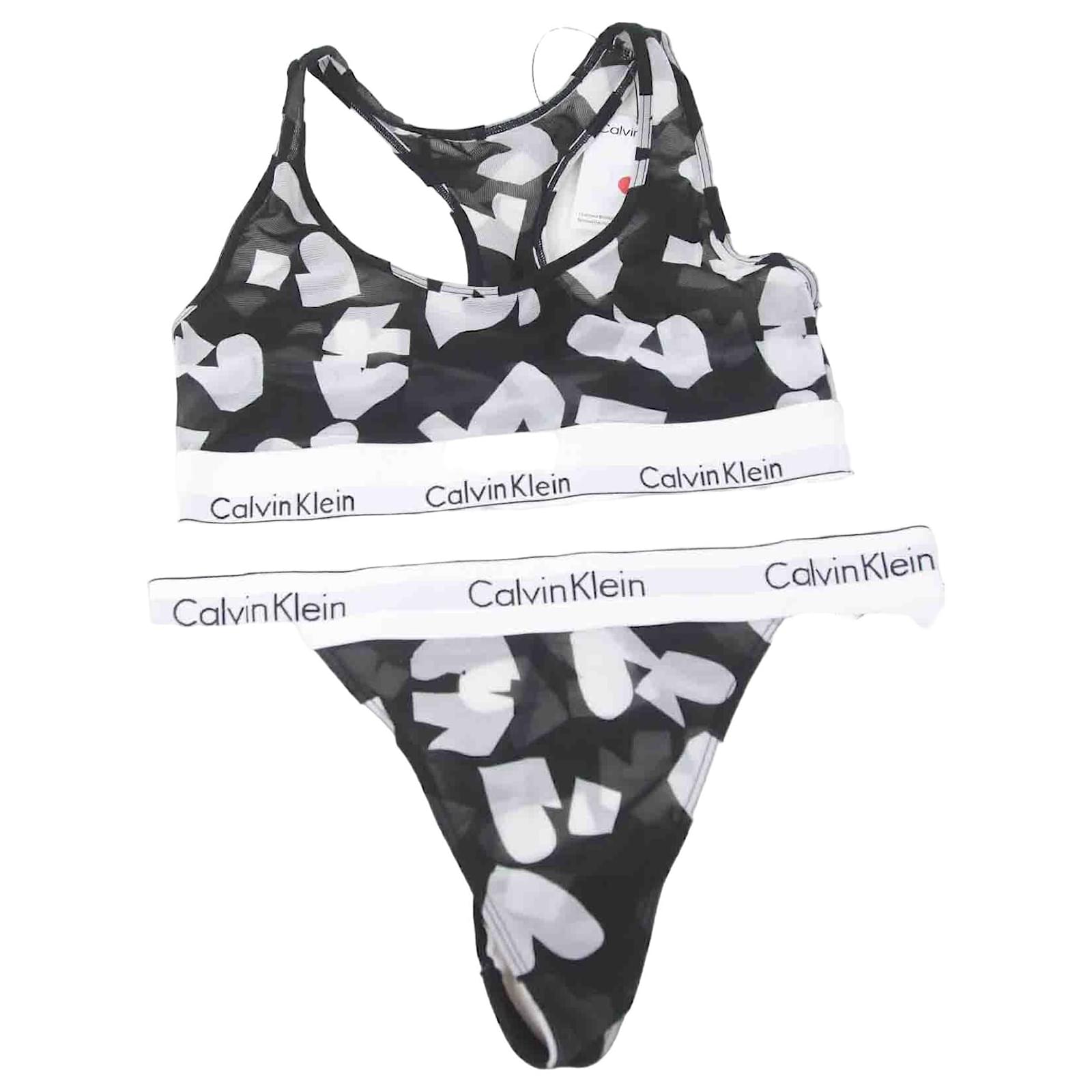 Ensemble de lingerie Calvin Klein Noir ref.842507 Joli Closet