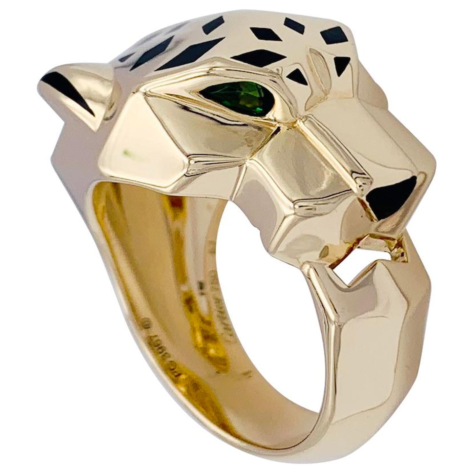 Anello pantera Cartier. Oro giallo ref.842966 Joli Closet