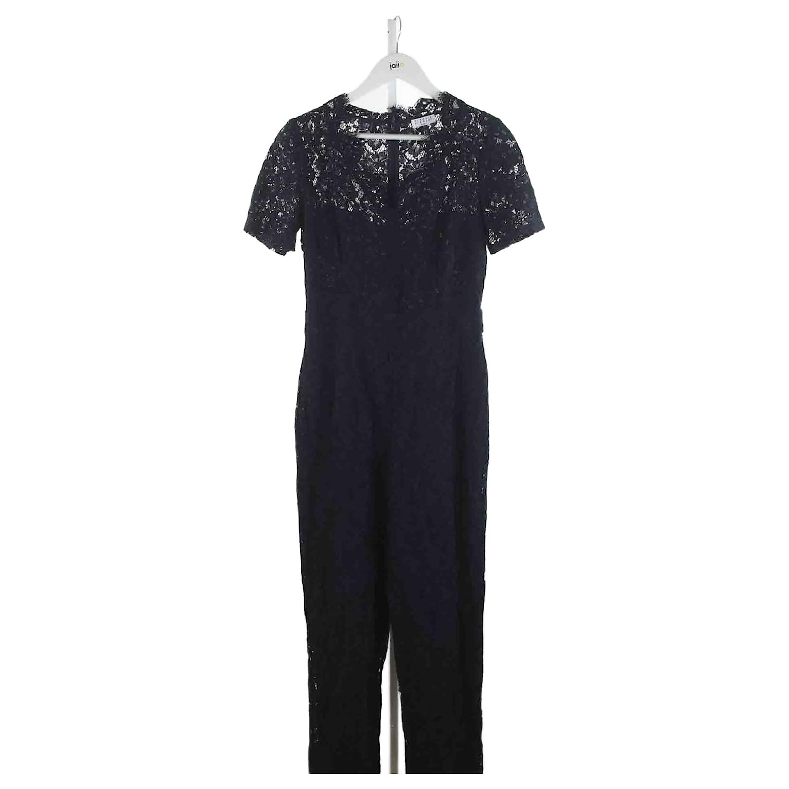 Claudie Pierlot jumpsuit 36 Blue Cotton ref.842970 Joli Closet