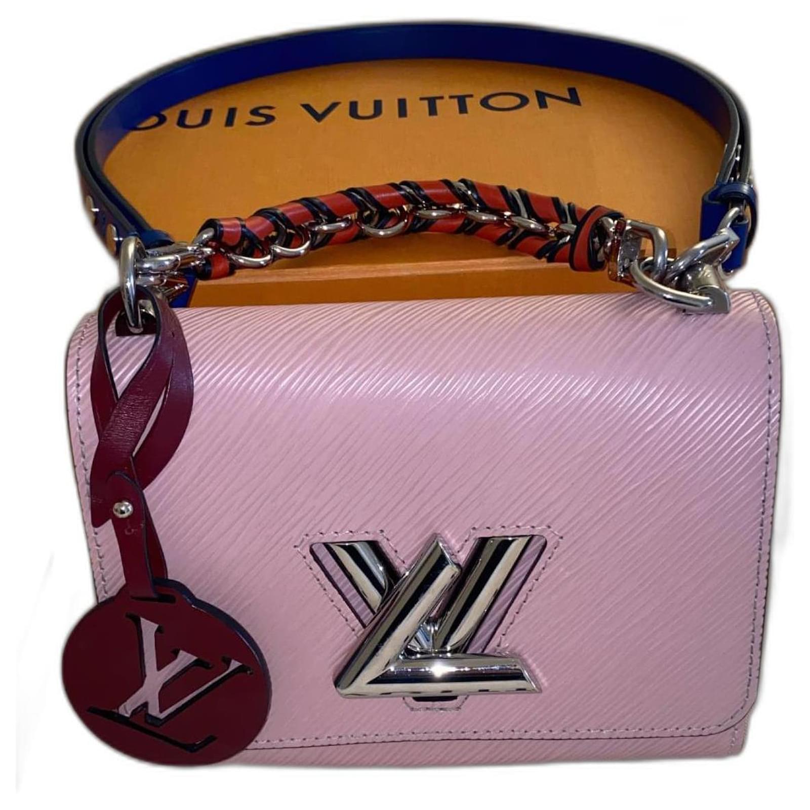 Louis Vuitton Value braided TWIST LV bag 3900€ Pink Leather ref.843286 -  Joli Closet