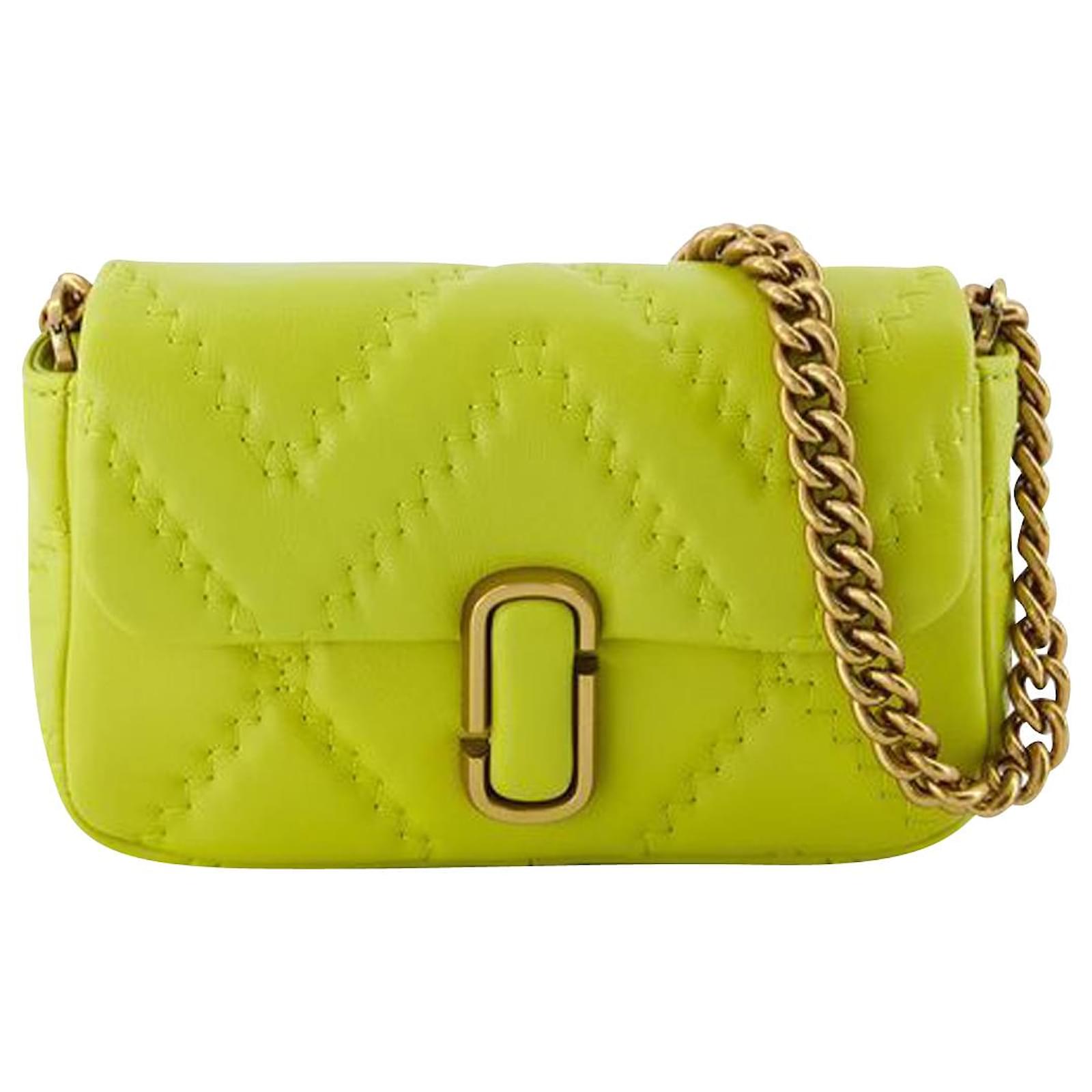 The Mini Shoulder Bag - Marc Jacobs - Leather - Yellow ref.843690