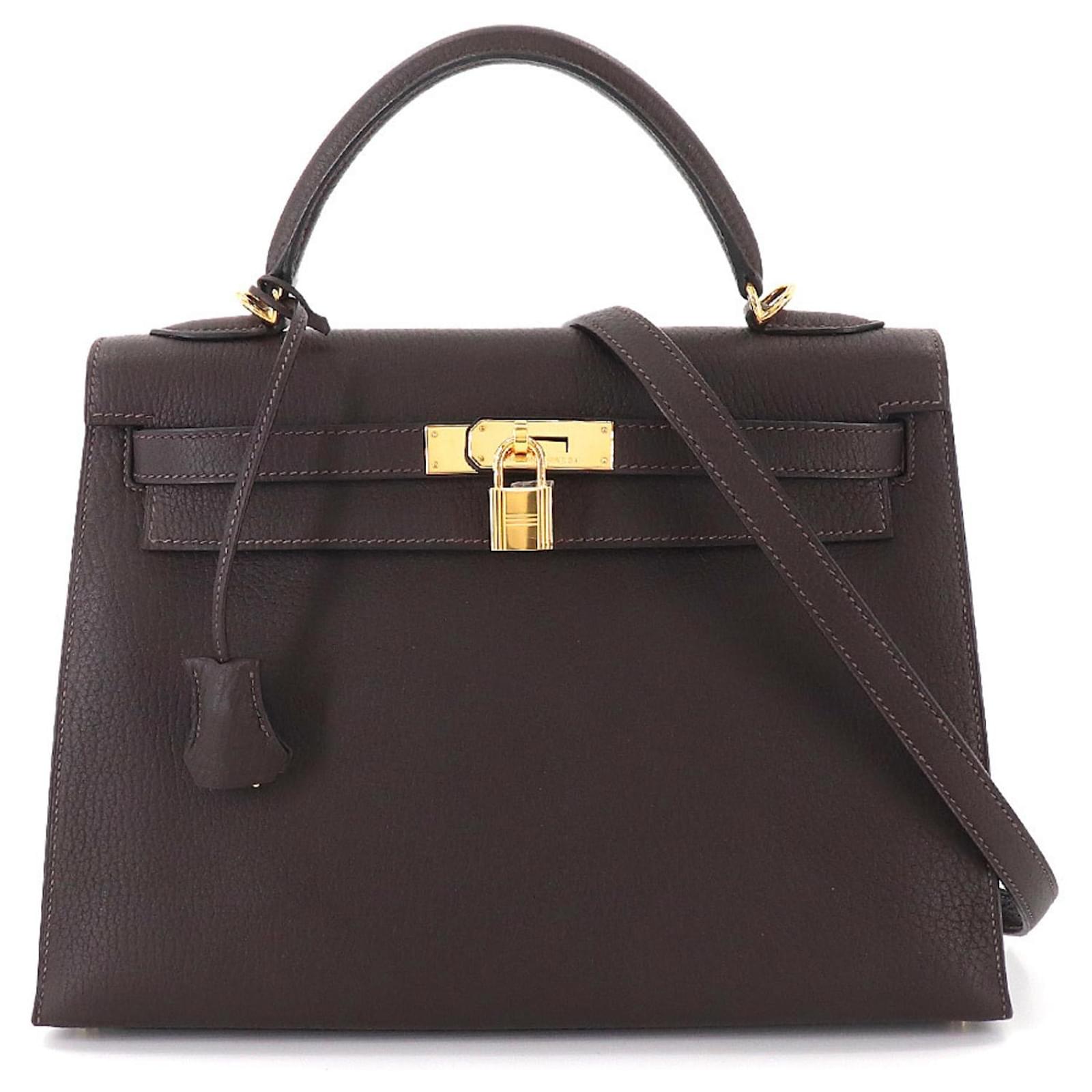 Hermès hermes kelly Brown Leather ref.844220 - Joli Closet