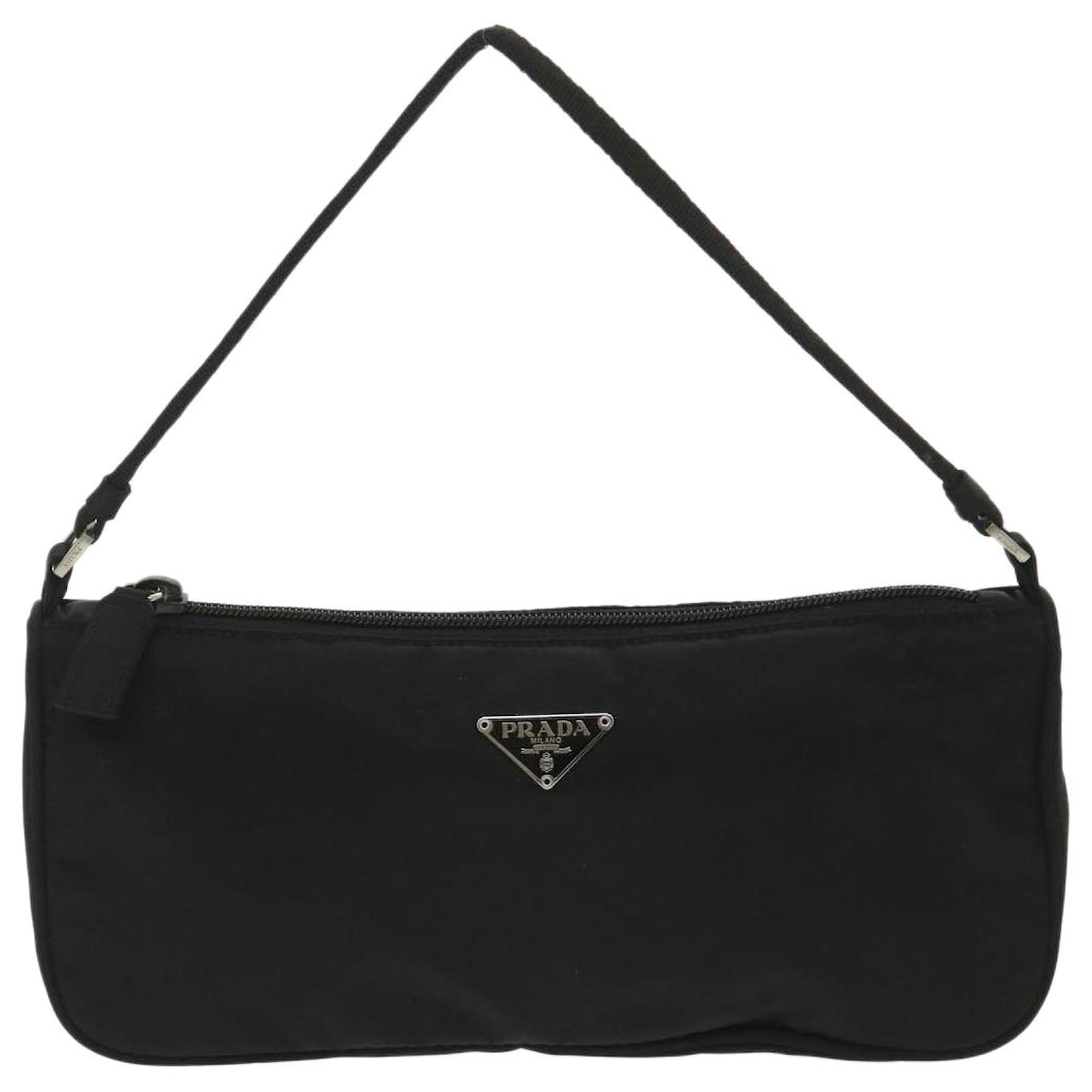 PRADA Re Nylon Mini Pouch Black 2TT140_2DMI_F0002 Auth 36356A