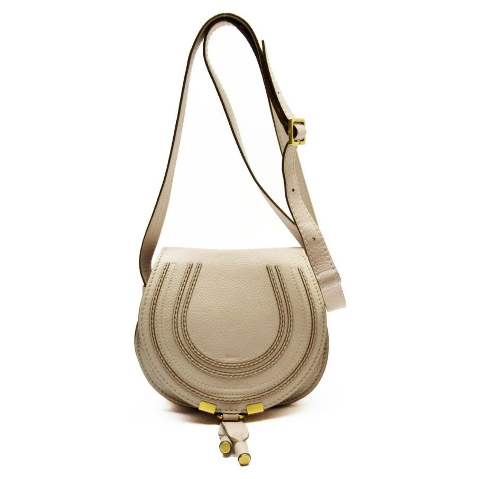 Sac à Main Chloé Marcie - Cuir Marron Bandoulière | Neuf Avec étiquettes