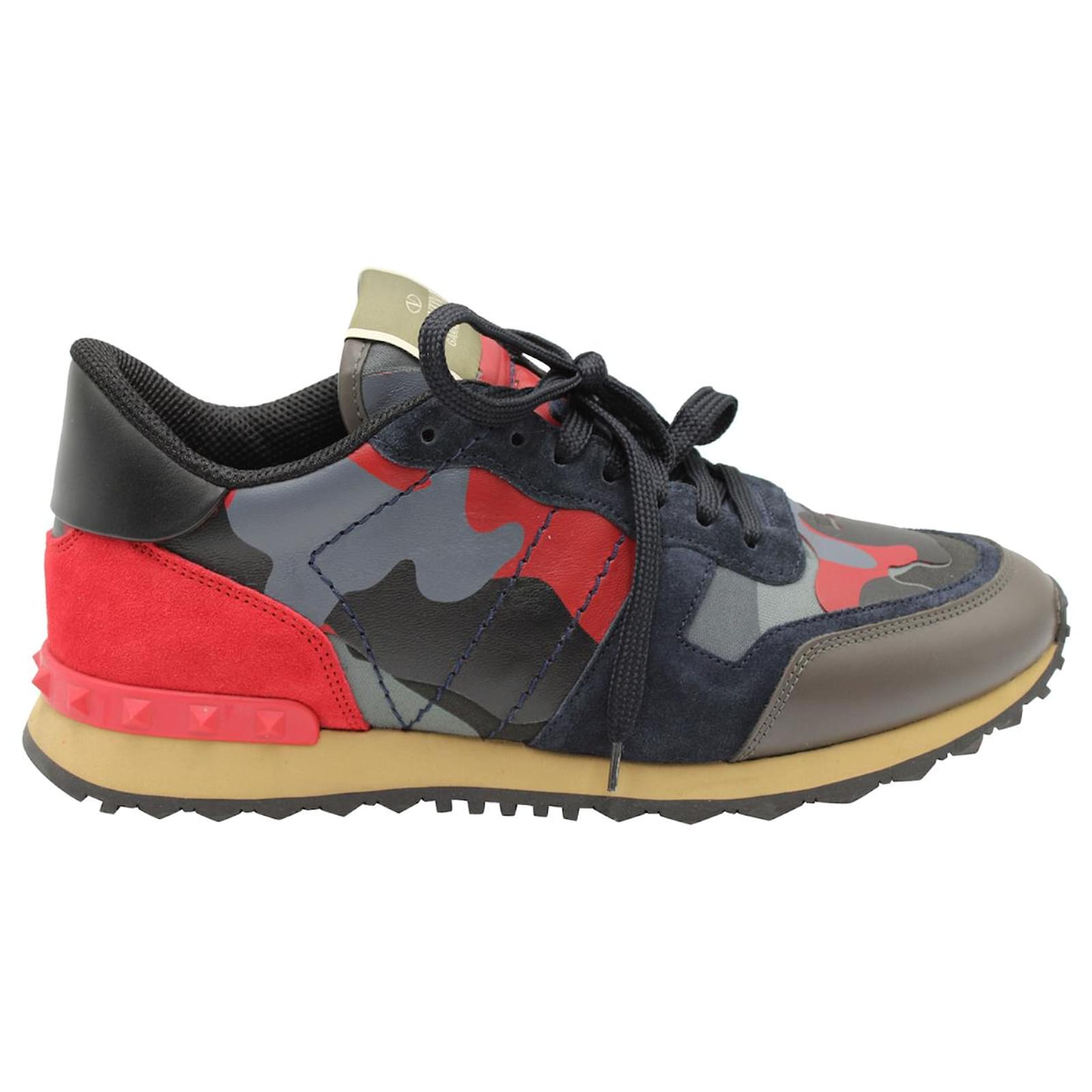 x New Rock camouflage platform sneakers in multicoloured