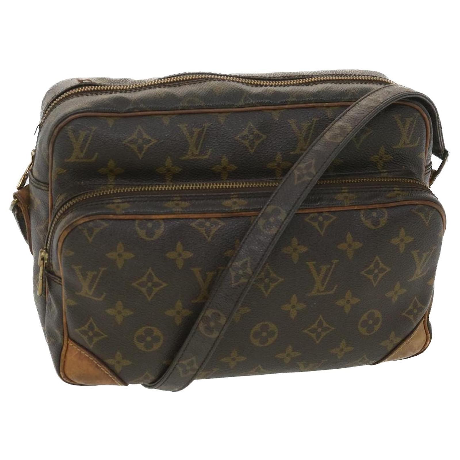 LOUIS VUITTON Monogram Nile Shoulder Bag M45244 LV Auth 21853