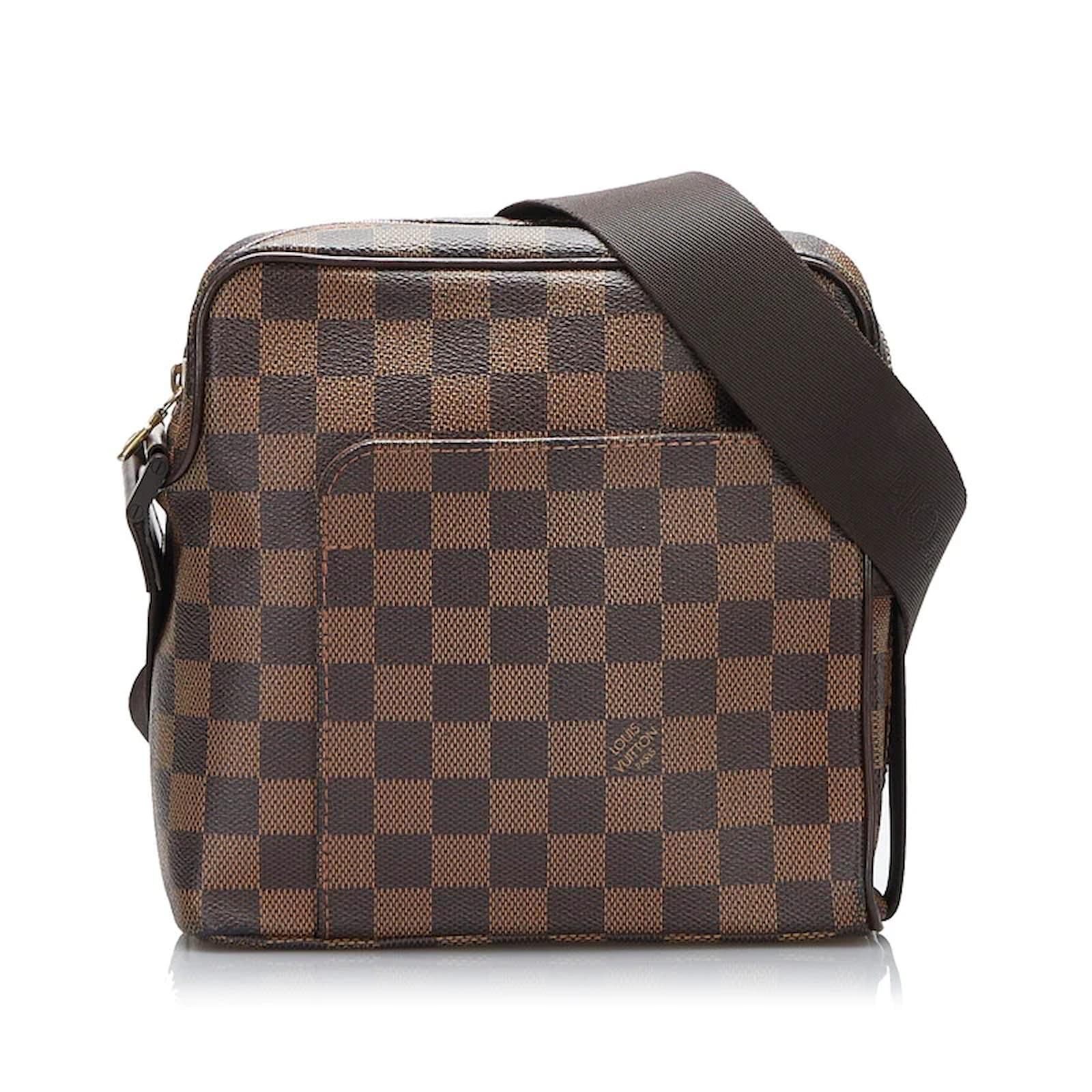 Louis Vuitton Olav PM N41442 Damier Ebene Canvas Crossbody Bag