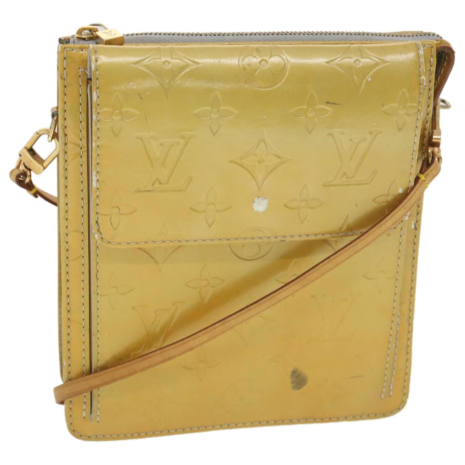 Louis Vuitton Beige Monogram Vernis Mott Bag Louis Vuitton