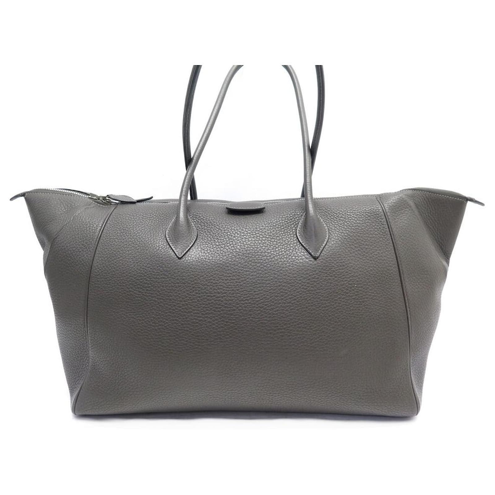 Hermès BOLSO DE VIAJE HERMES PARIS-BOMBAY 37 BOLSO DE MANO DE PIEL DE ...