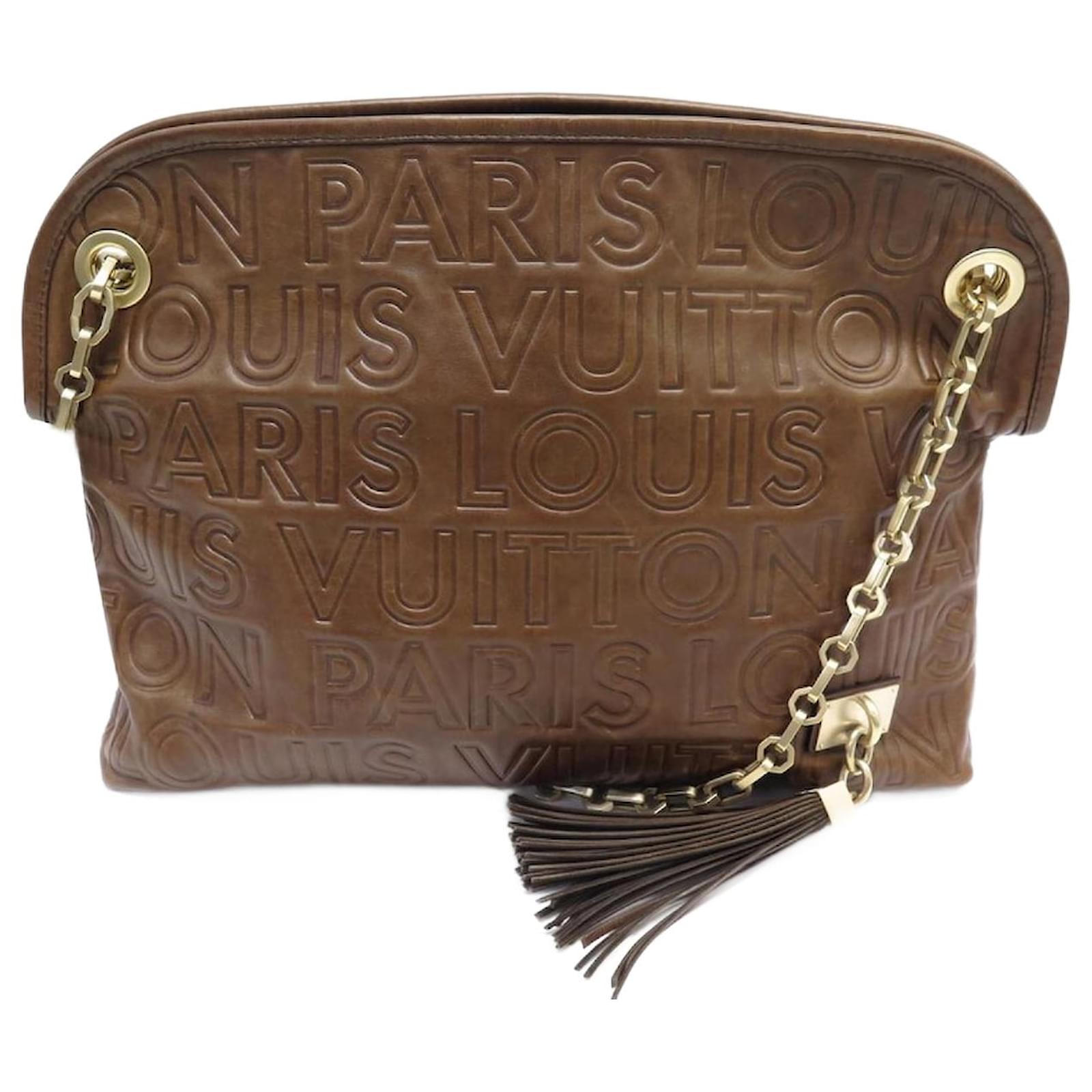 BOLSA LOUIS VUITTON COURO - PARIS BOLSAS