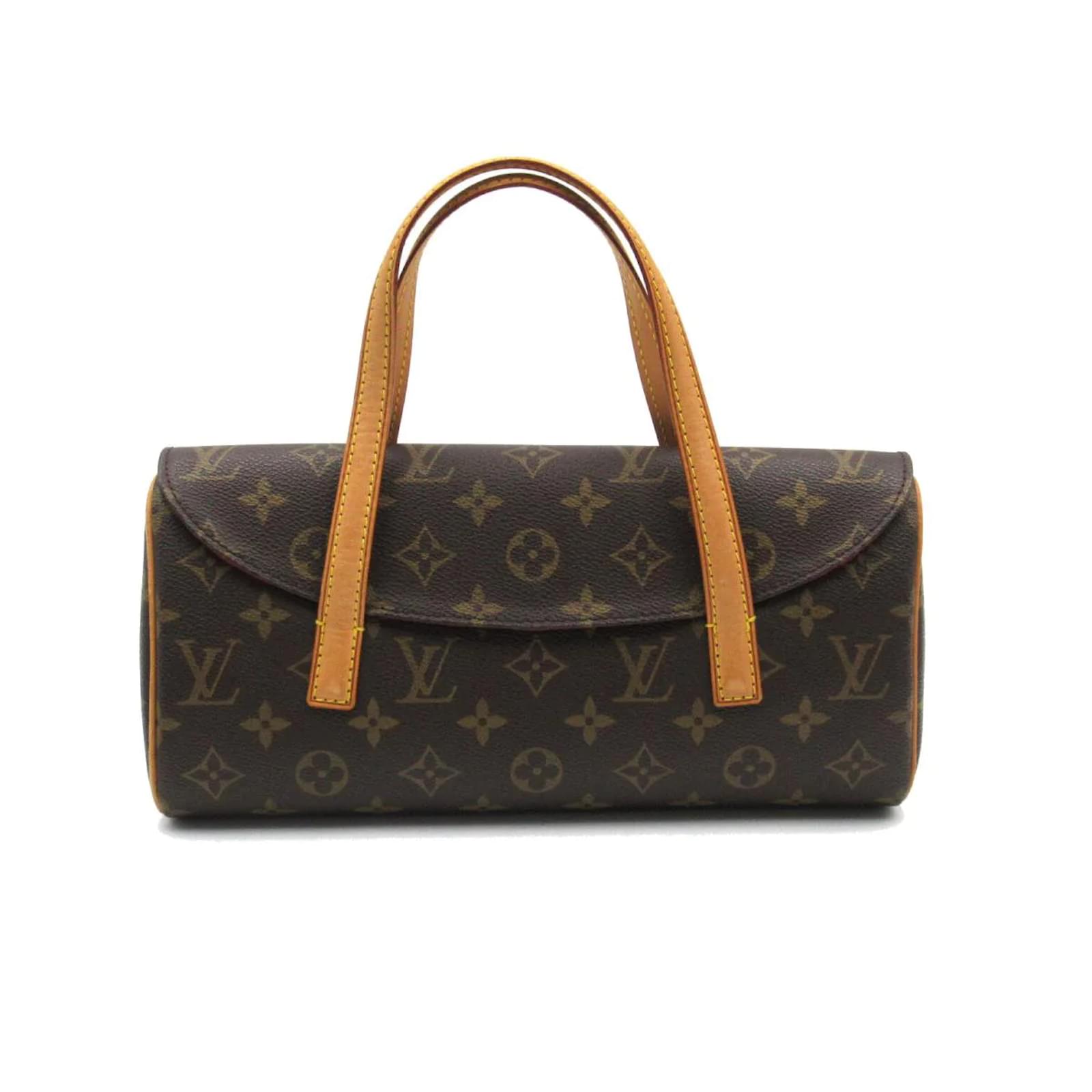Louis Vuitton Monogram Sonatine M51902 Brown Cloth ref.849248