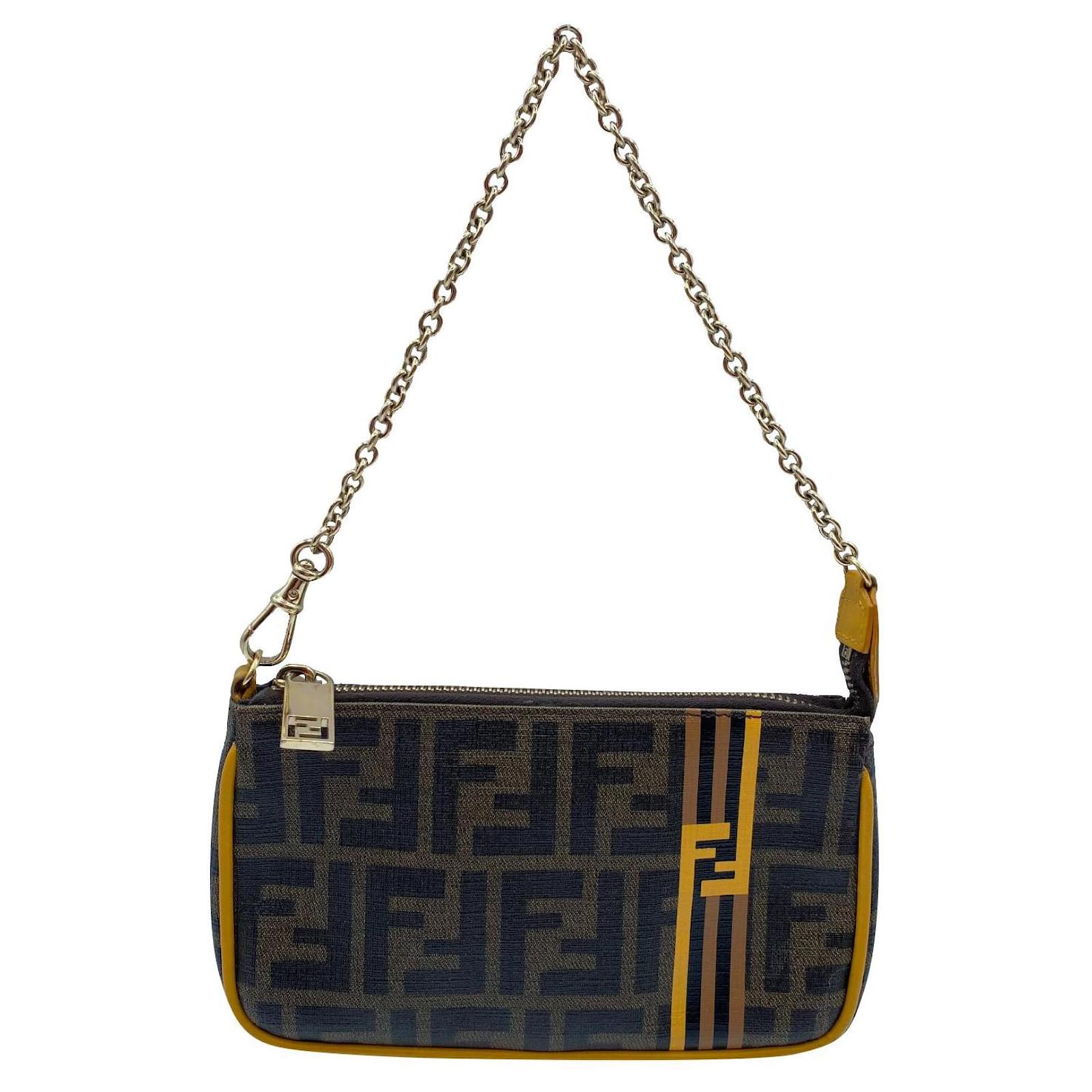 Pochette Fendi in Pelle Marrone - 31461815