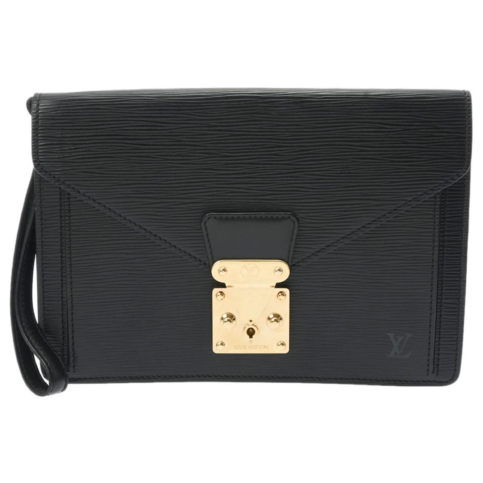 Louis Vuitton Monceau Black Leather ref.710156 - Joli Closet