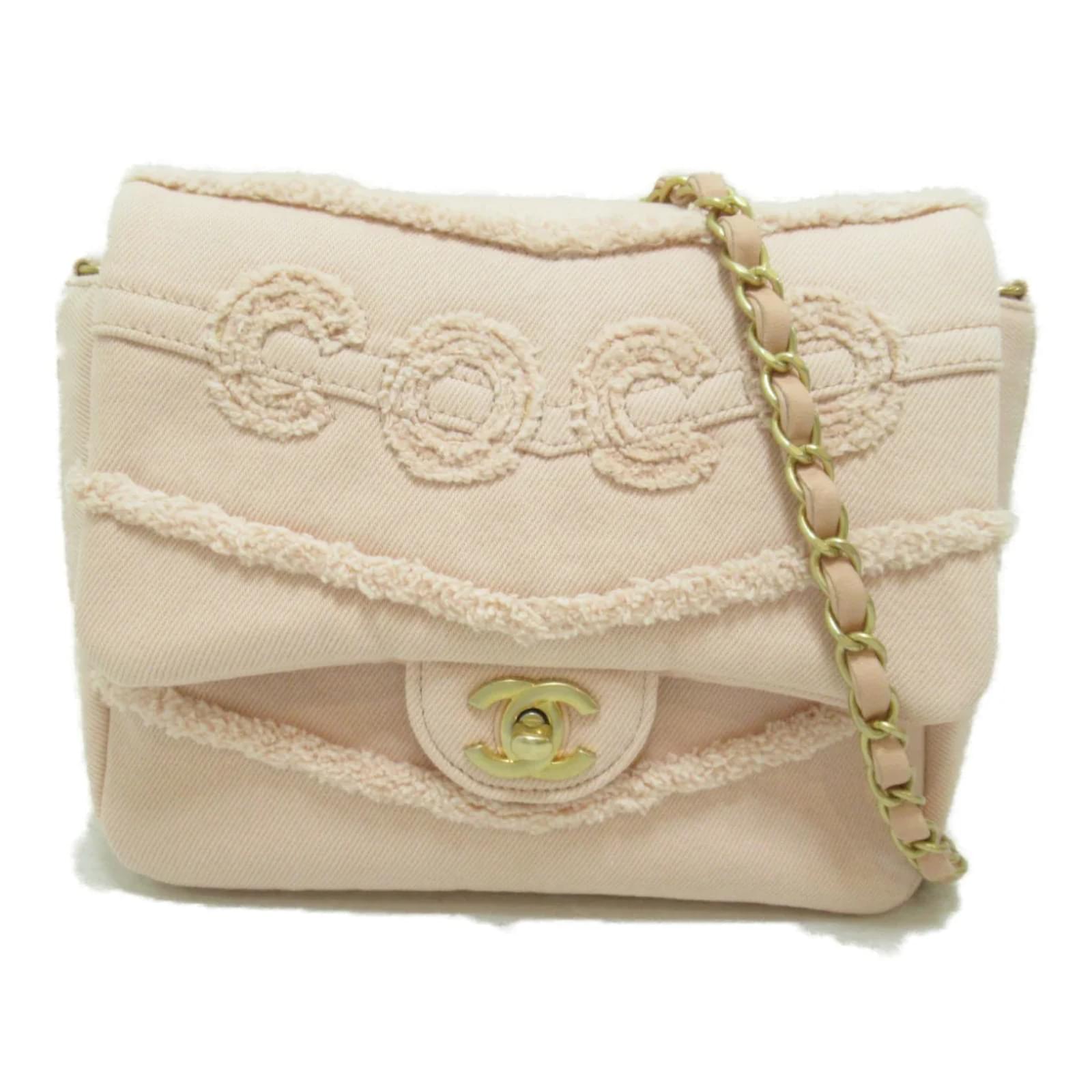 Chanel Spring/summer 2020 Denim Coco Flap Bag AS1595 Pink ref.850193 - Joli  Closet