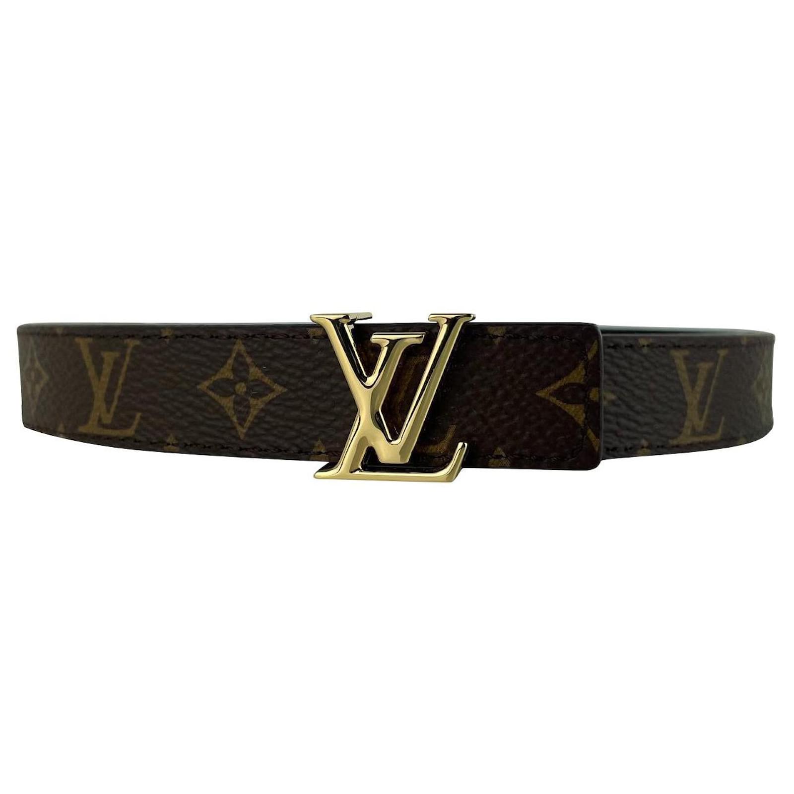 Louis Vuitton LV Iconic Belt 20 mm Reversible Brown Cloth ref.850443 - Joli  Closet