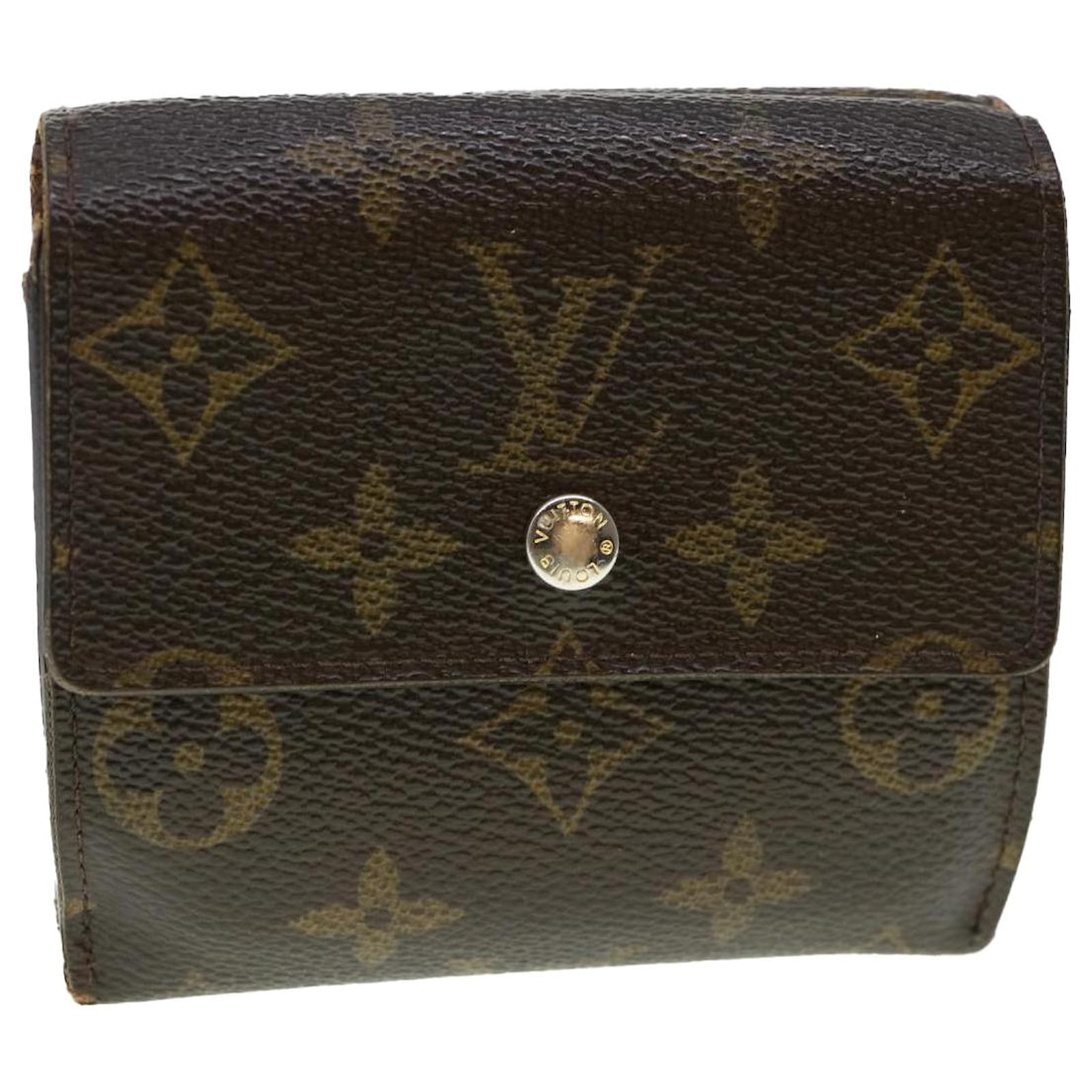 LOUIS VUITTON Monogram Canvas Portefeuille Elise Wallet