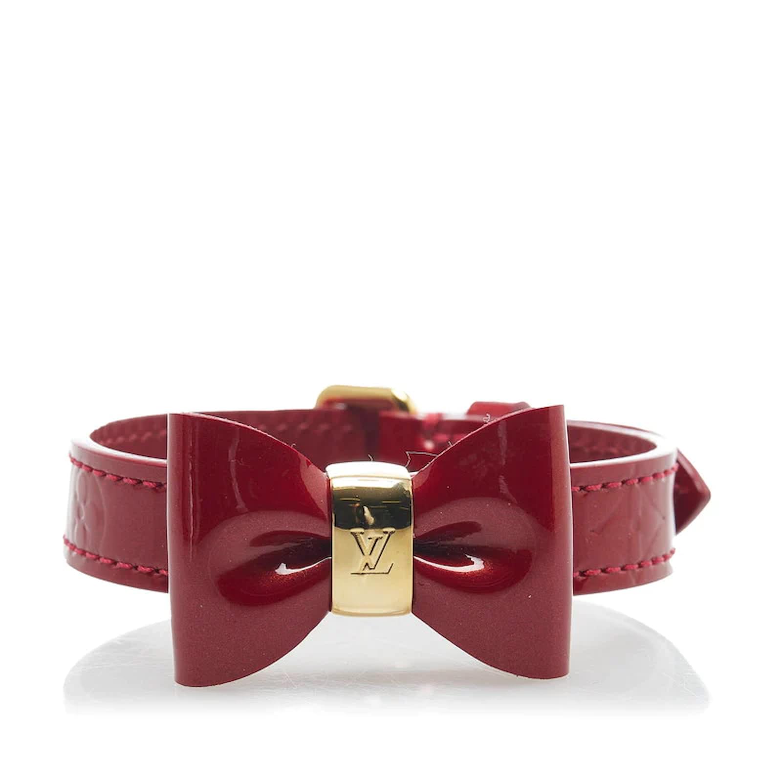 Louis Vuitton Leather Bow Tie