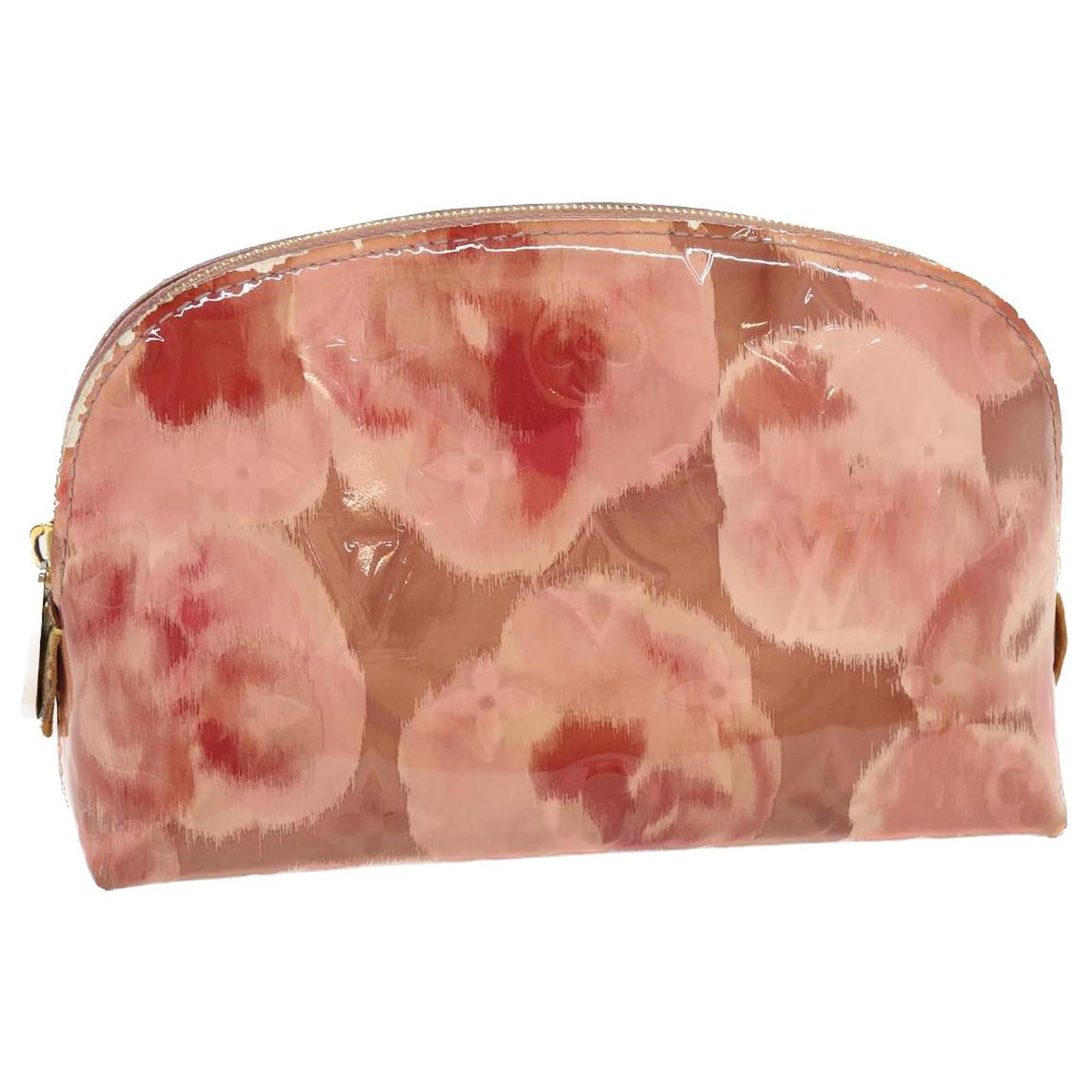 Louis Vuitton Pink Vernis Ikat Cosmetic Pouch