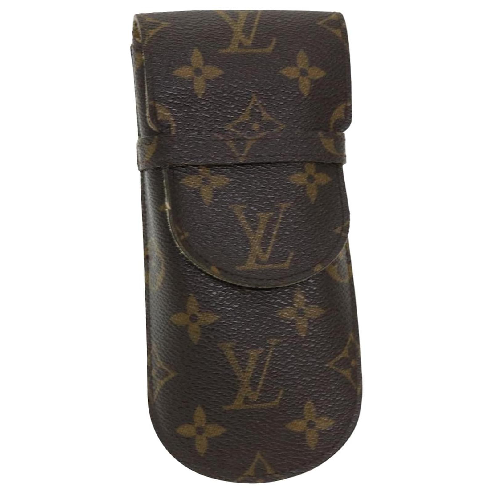 Buy Louis Vuitton Glasses Case Etuy Lunette Brown Monogram M62970