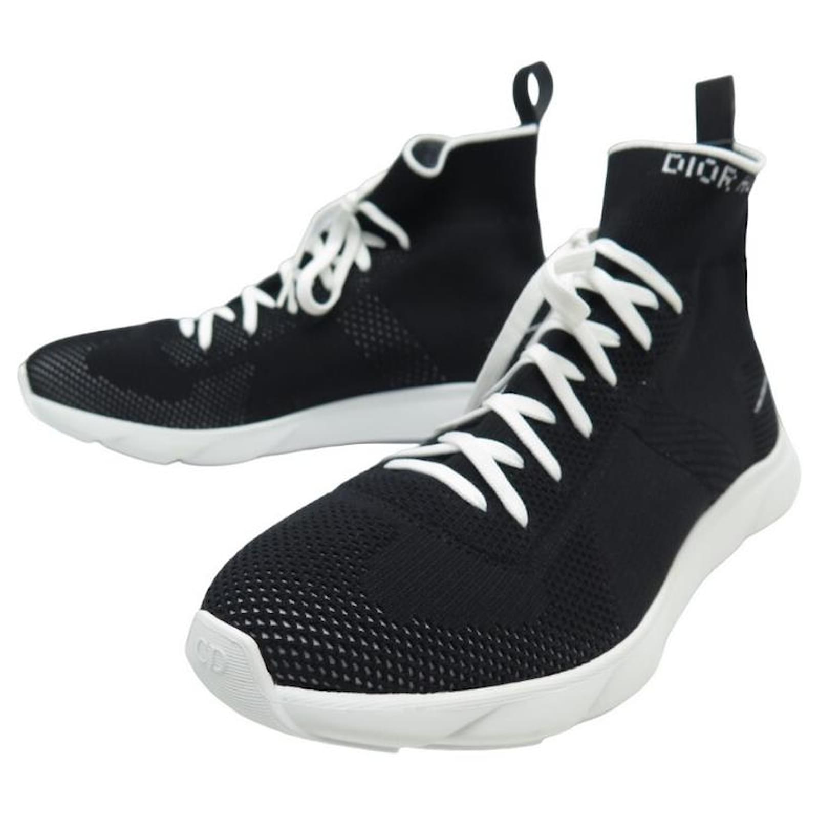 Christian Dior NEW DIOR HOMME SNEAKERS SNEAKERS B21 43 NEW SHOES BLACK ...
