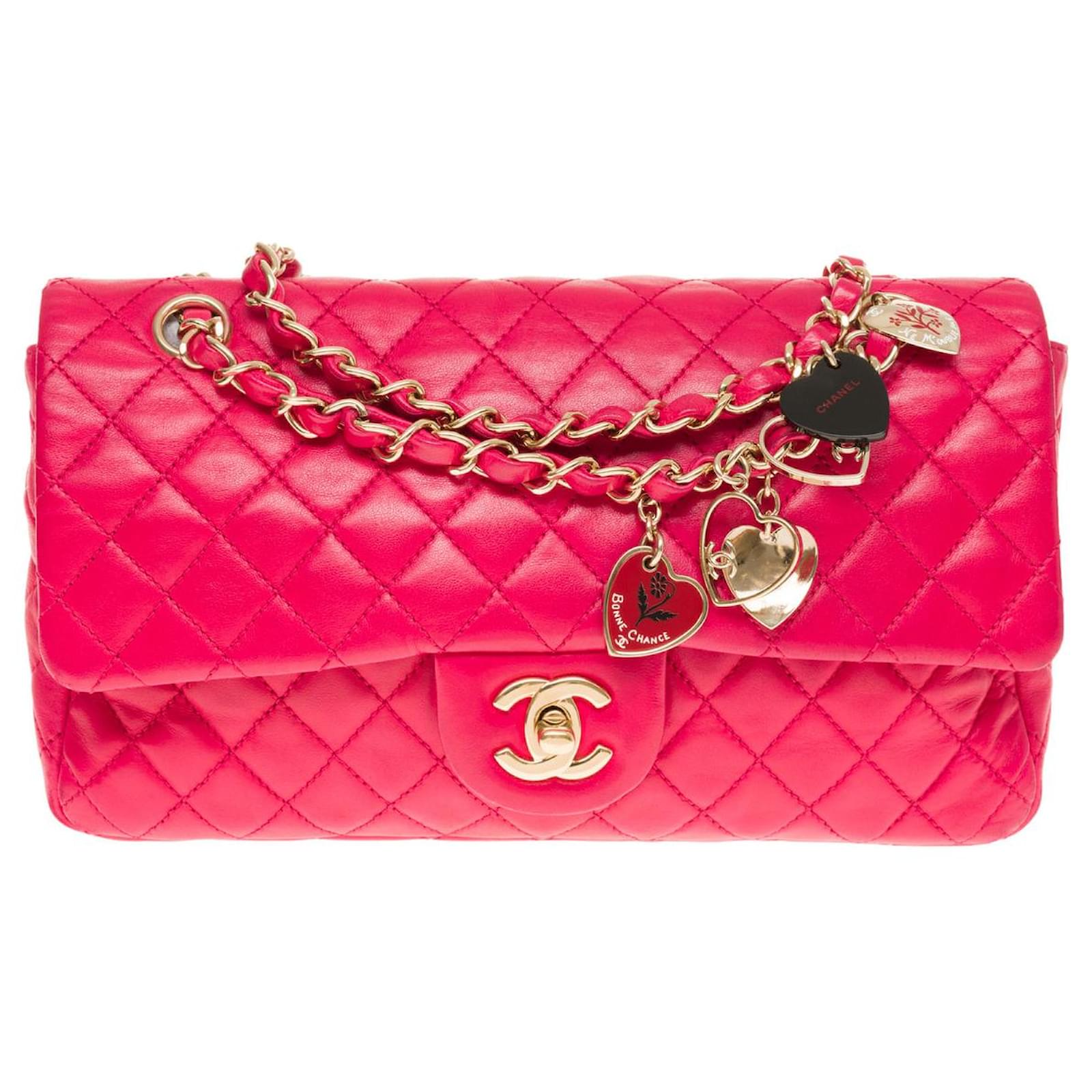 Timeless CHANEL CLASSIC FLAP BAG LIMITED SERIES VALENTINE HEARTS