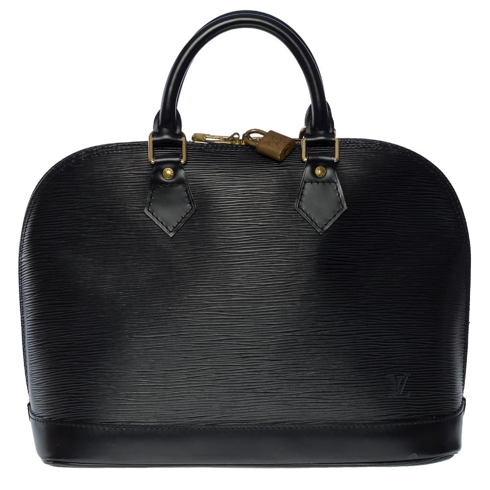 1998 Louis Vuitton Black Epi Leather Vintage Bag