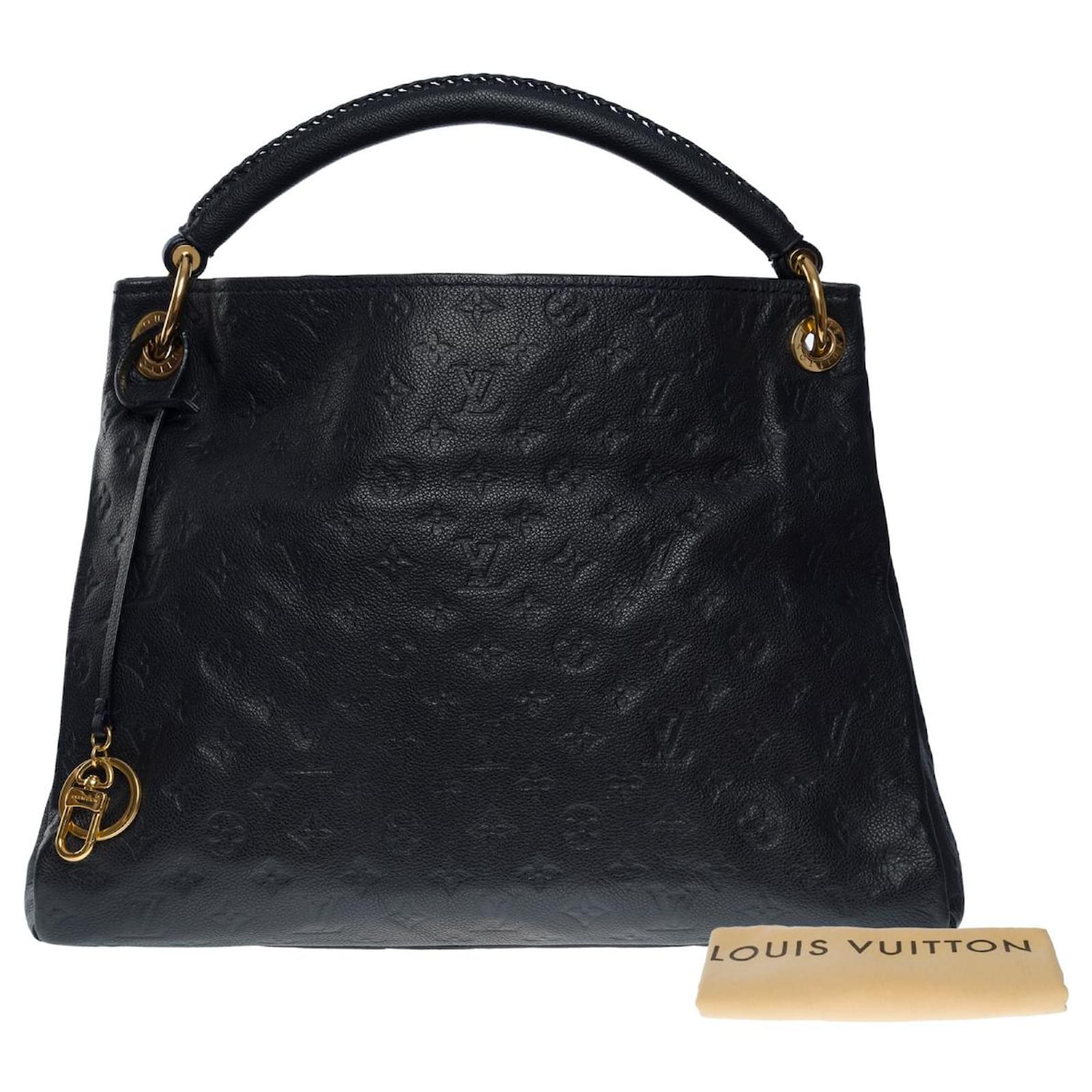 Louis Vuitton Navy Empreinte Leather Artsy Purse