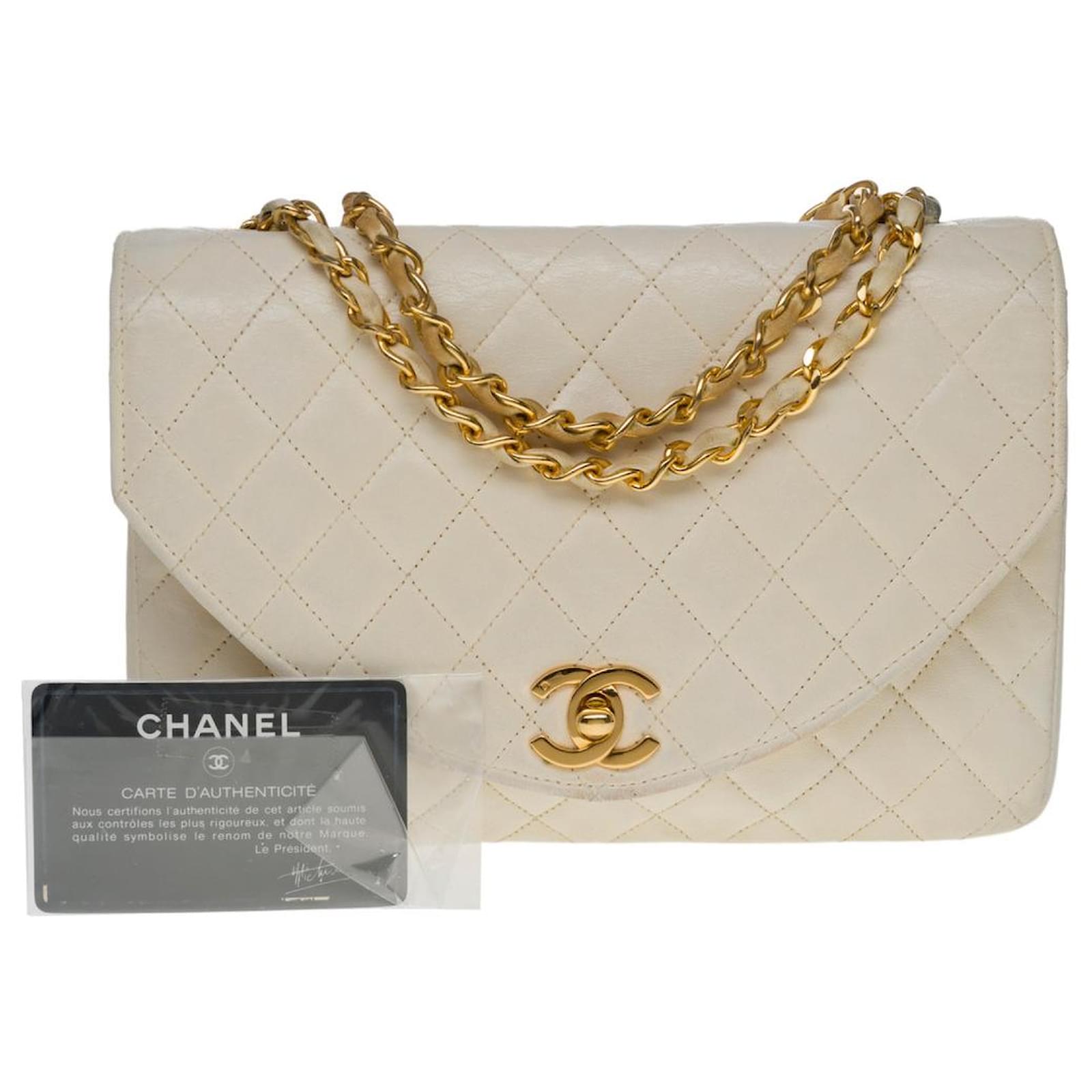 CHANEL CLASSIC FLAP BAG BROWN PATENT LEATHER AND RUTHENIUM HARDWARE