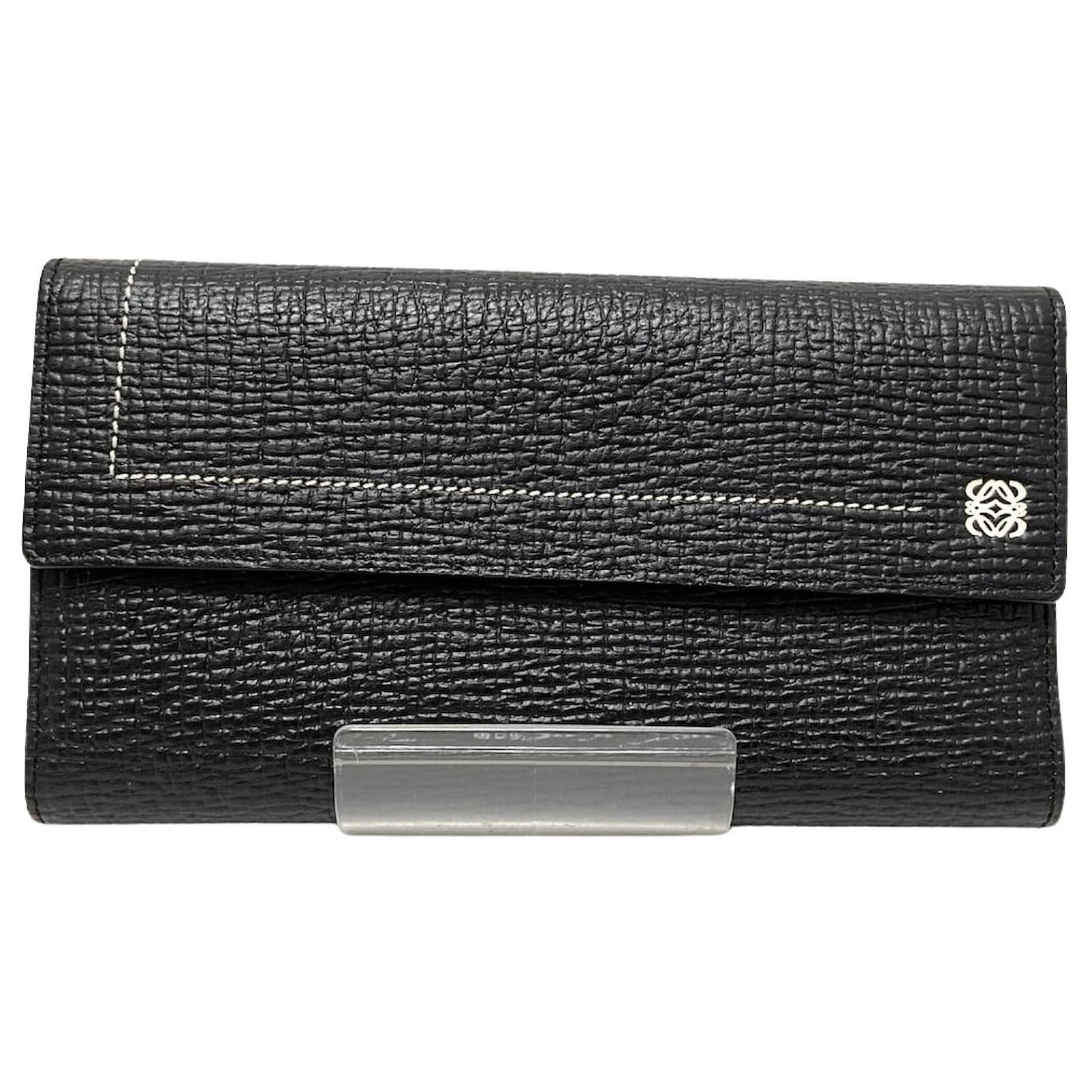 Loewe Black Leather ref.997778 - Joli Closet