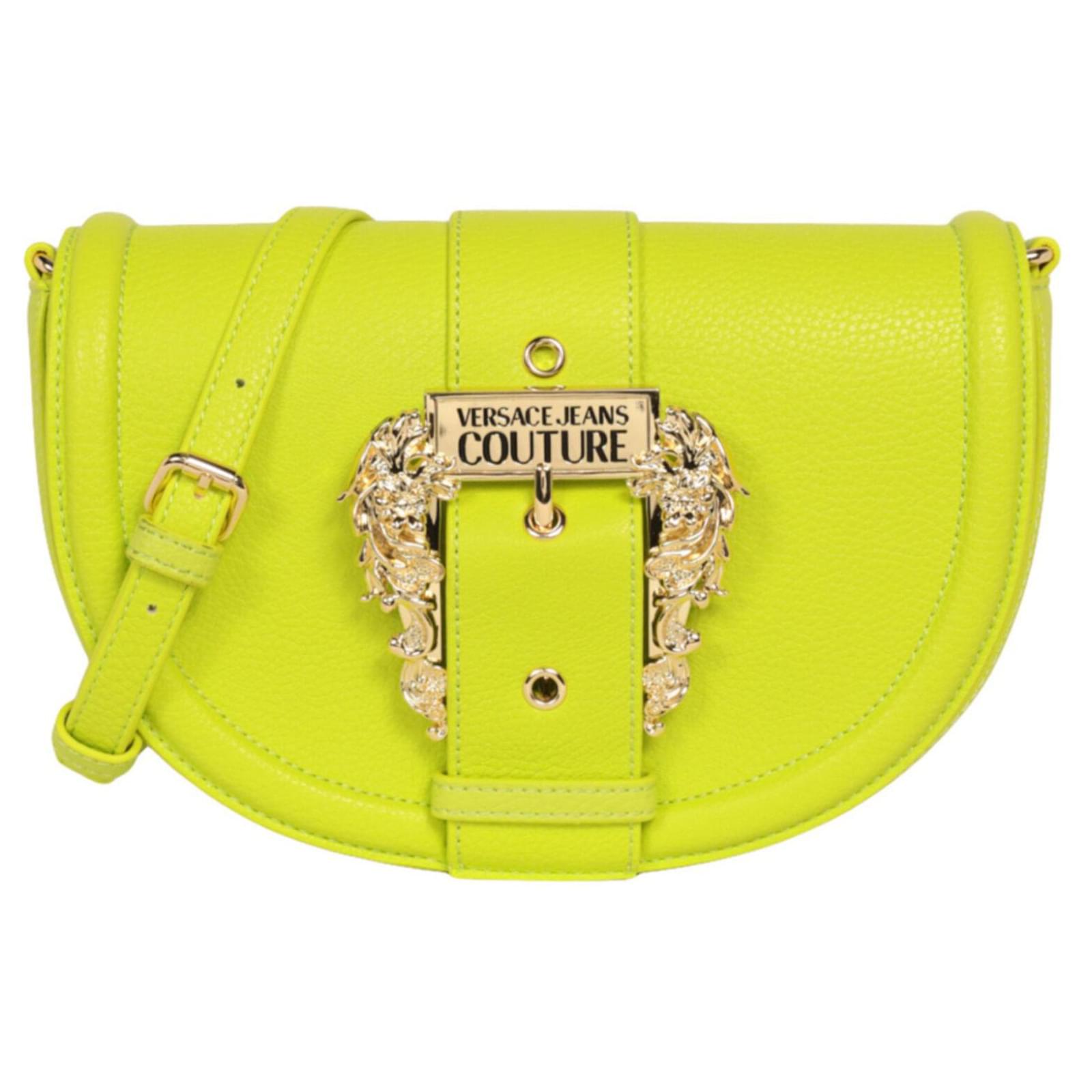 Versace Green Couture I Shoulder Bag