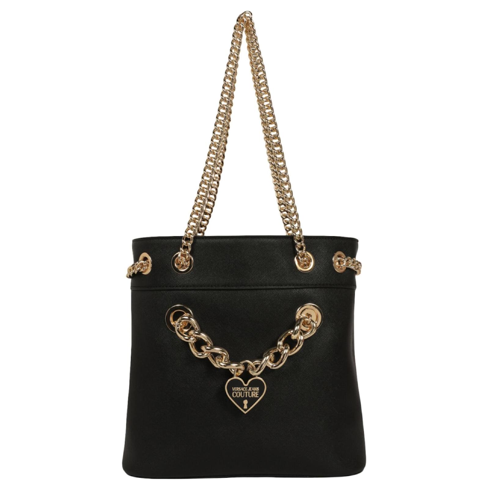 Versace Jeans Couture Chain Couture - Tote bag for Woman - Black