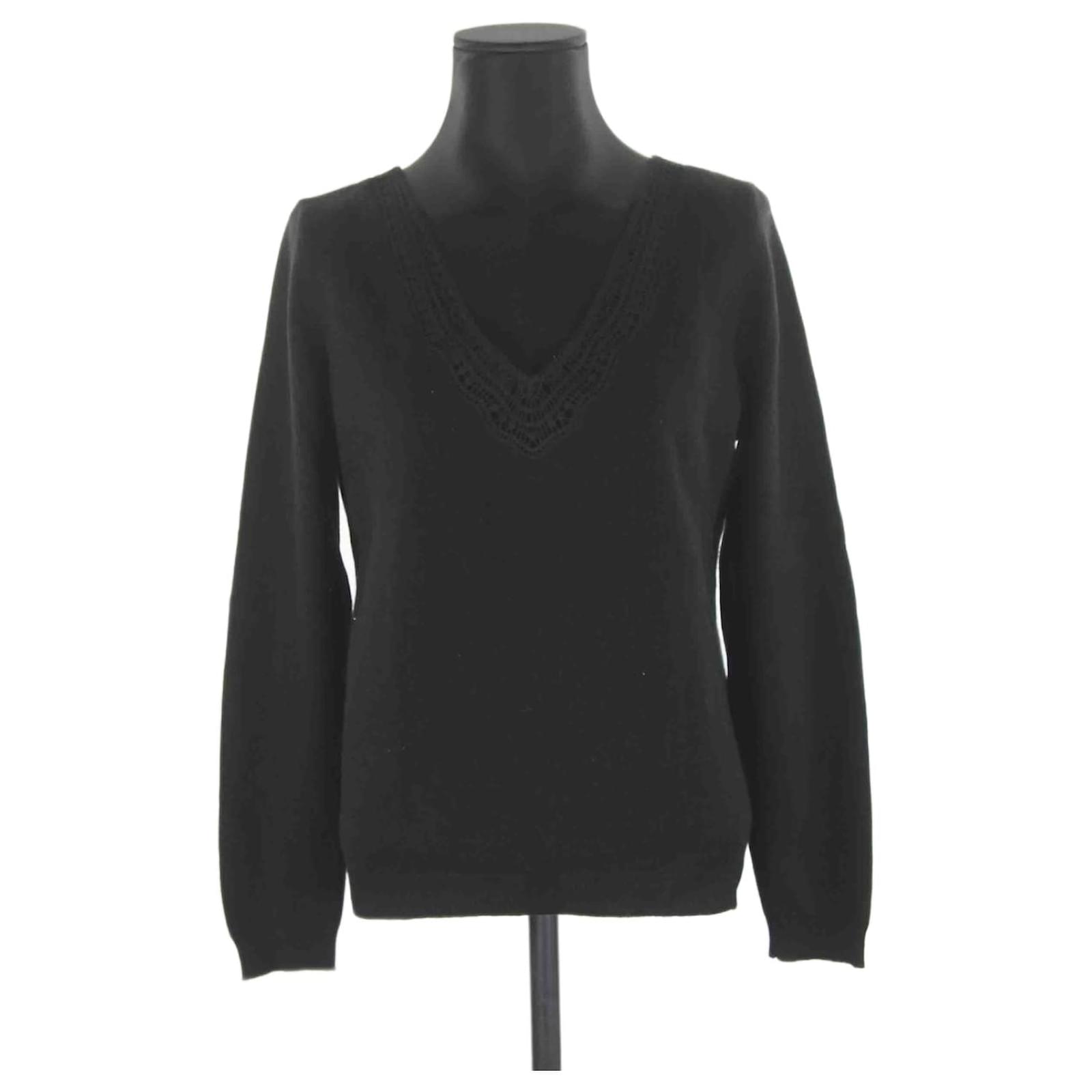 SéZane sezane blouse 38 Black Wool ref.856904 - Joli Closet