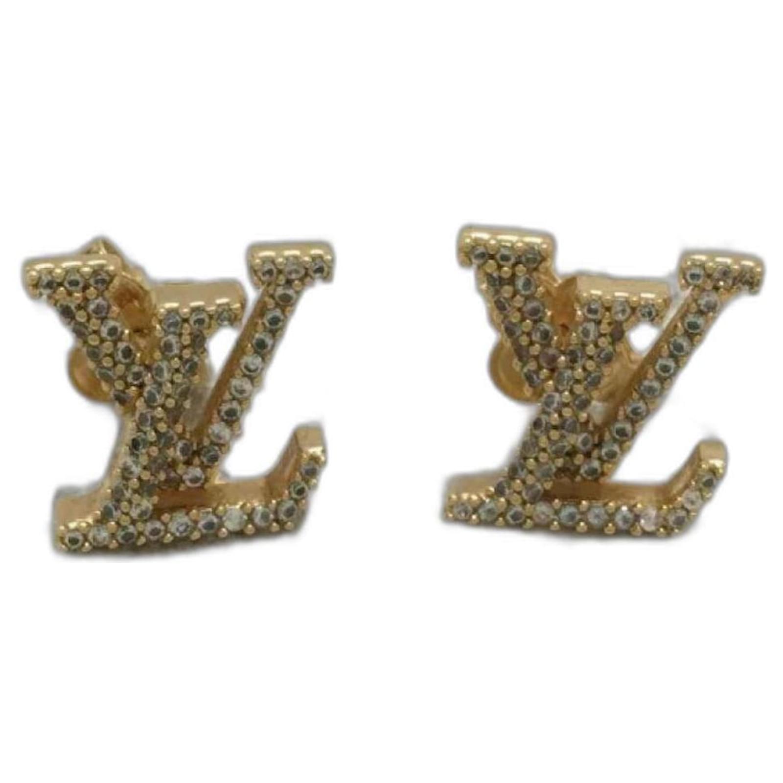 LOUIS VUITTON Gold Earrings Golden ref.857006 - Joli Closet