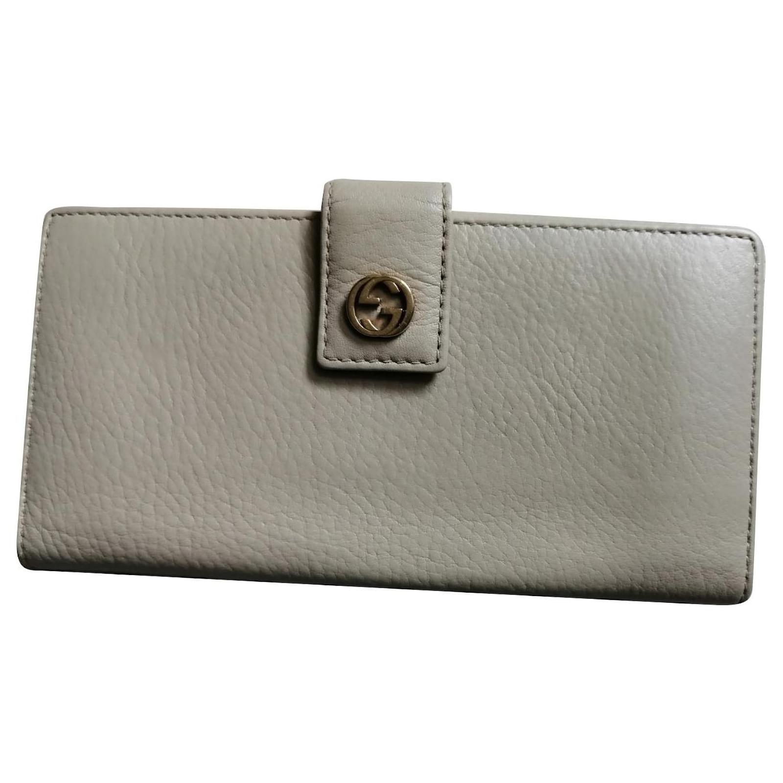 Gucci Wallets Beige Leather ref.857777 - Joli Closet