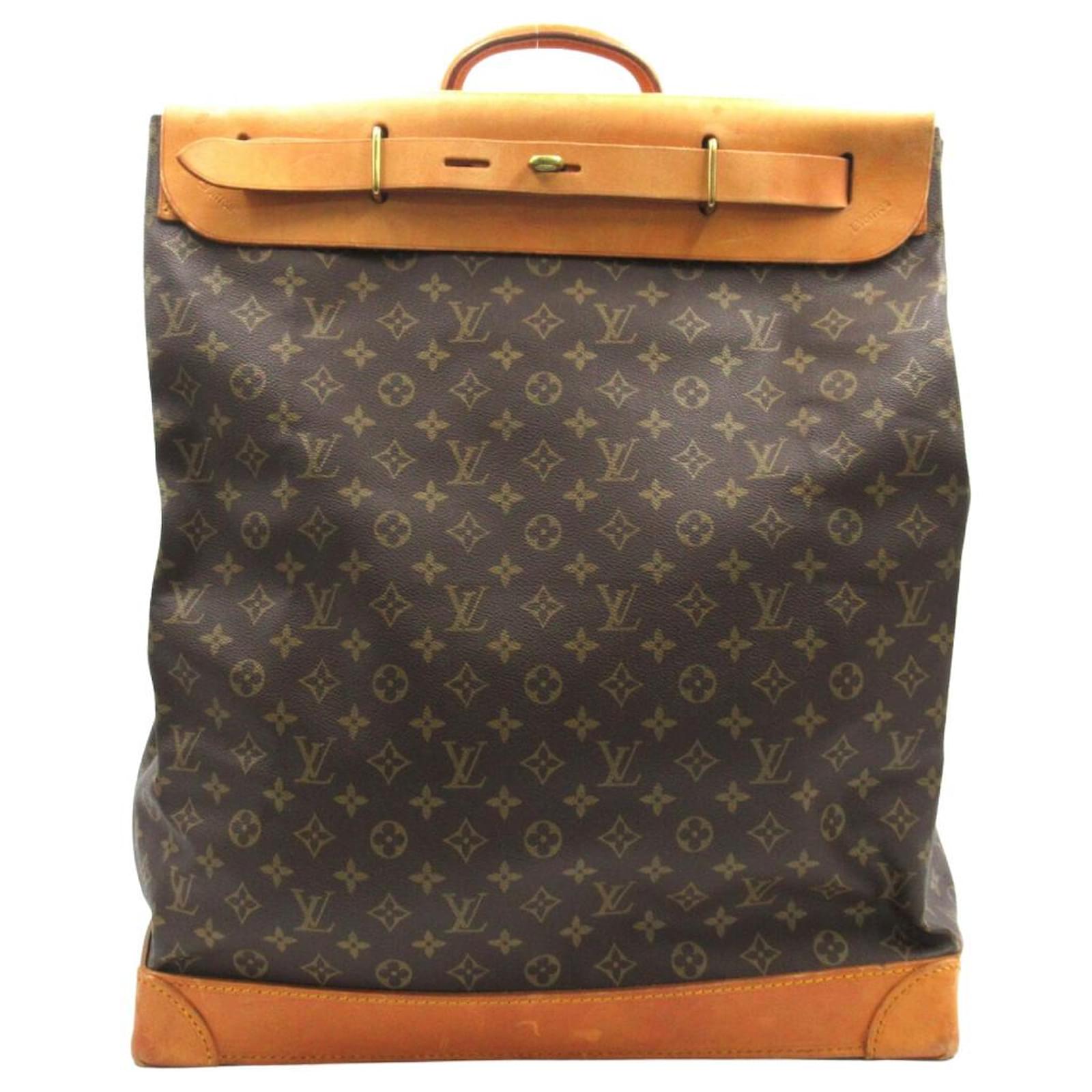 Louis Vuitton Steamer PM Brown Cloth ref.586496 - Joli Closet