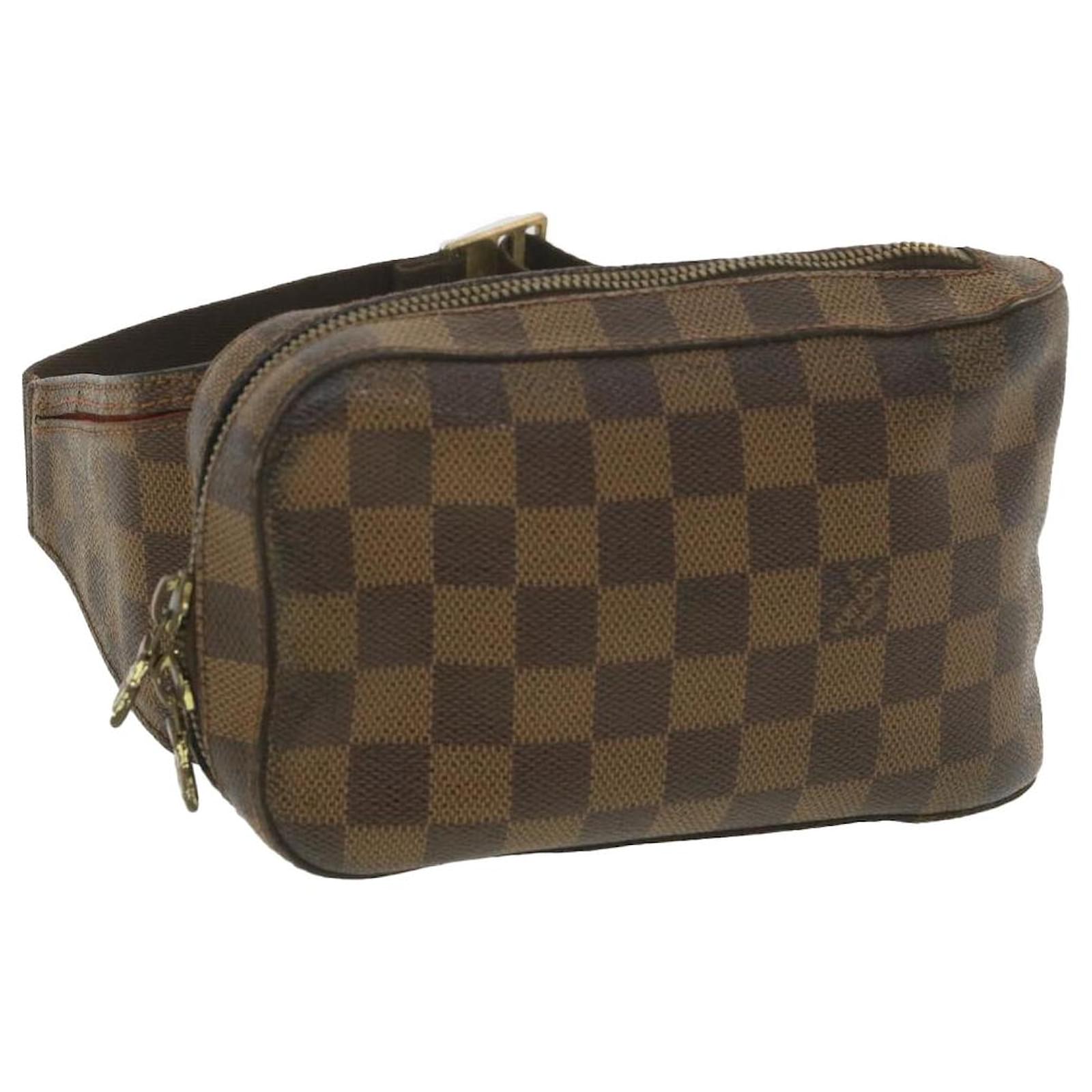 LOUIS VUITTON LOUIS VUITTON Geronimos Waist Crossbody Shoulder Bag N51994  Damier Ebene Used LV N51994