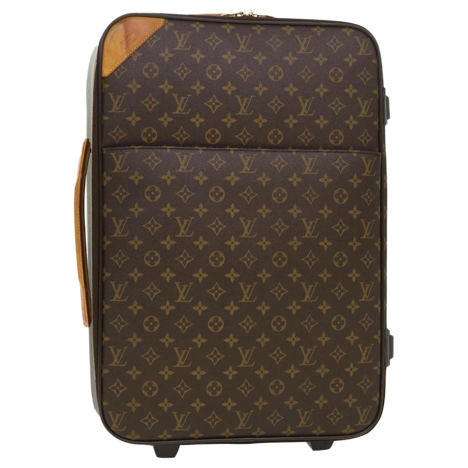 LOUIS VUITTON Sirius 70 brown LV monogram canvas large travel bag