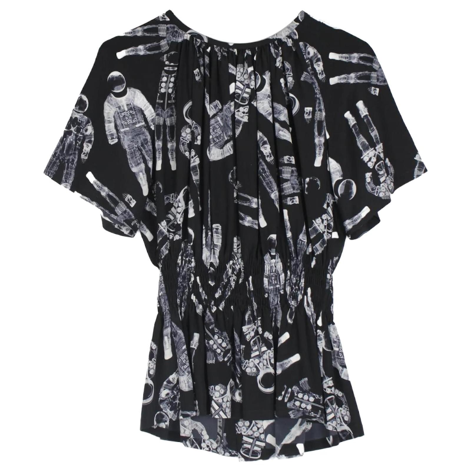 CHANEL Tops T.fr 34 Polyester Black ref.859435 - Joli Closet