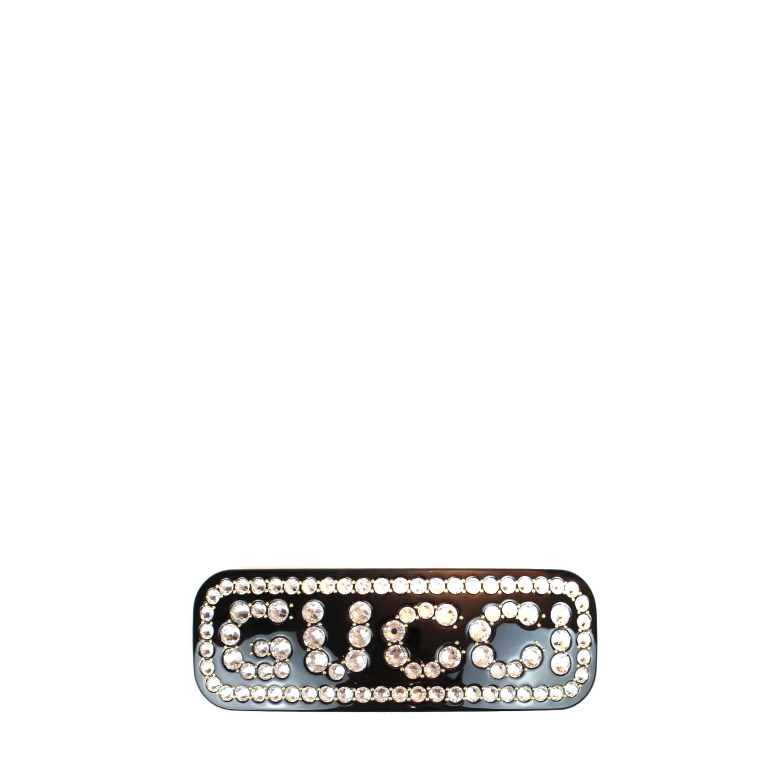 GUCCI Hair accessories T. plastic Black ref.1004415 - Joli Closet