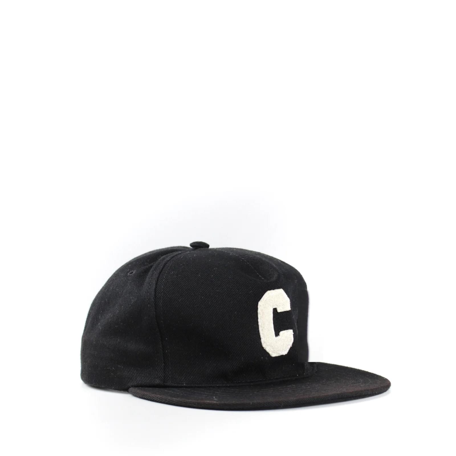 CELINE BASEBALL CAP IN COTTON - BLACK