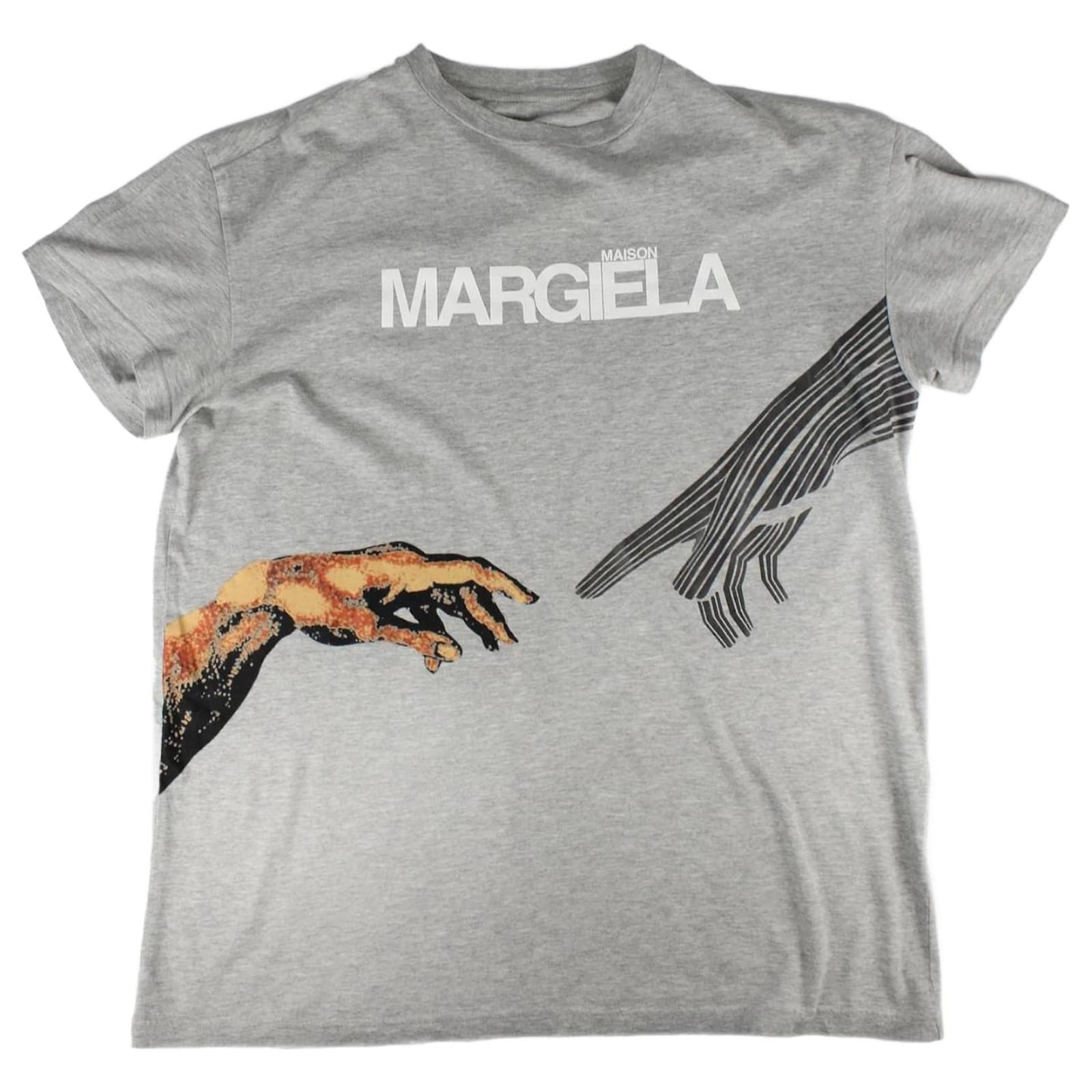 MAISON MARTIN MARGIELA Tops T.International S Cotton Grey ref